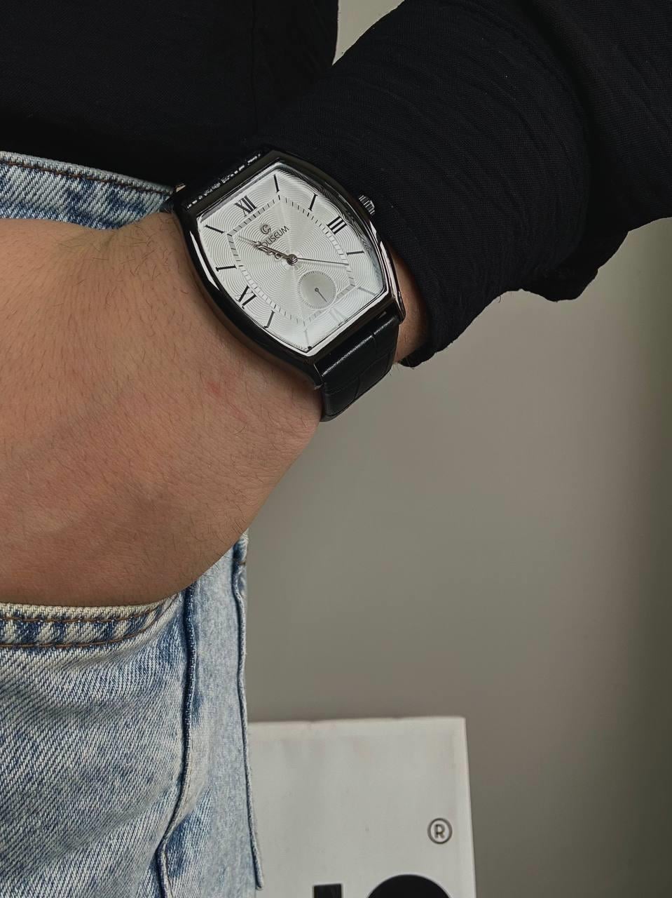 C.S Black Cord Vintage Wristhwatch