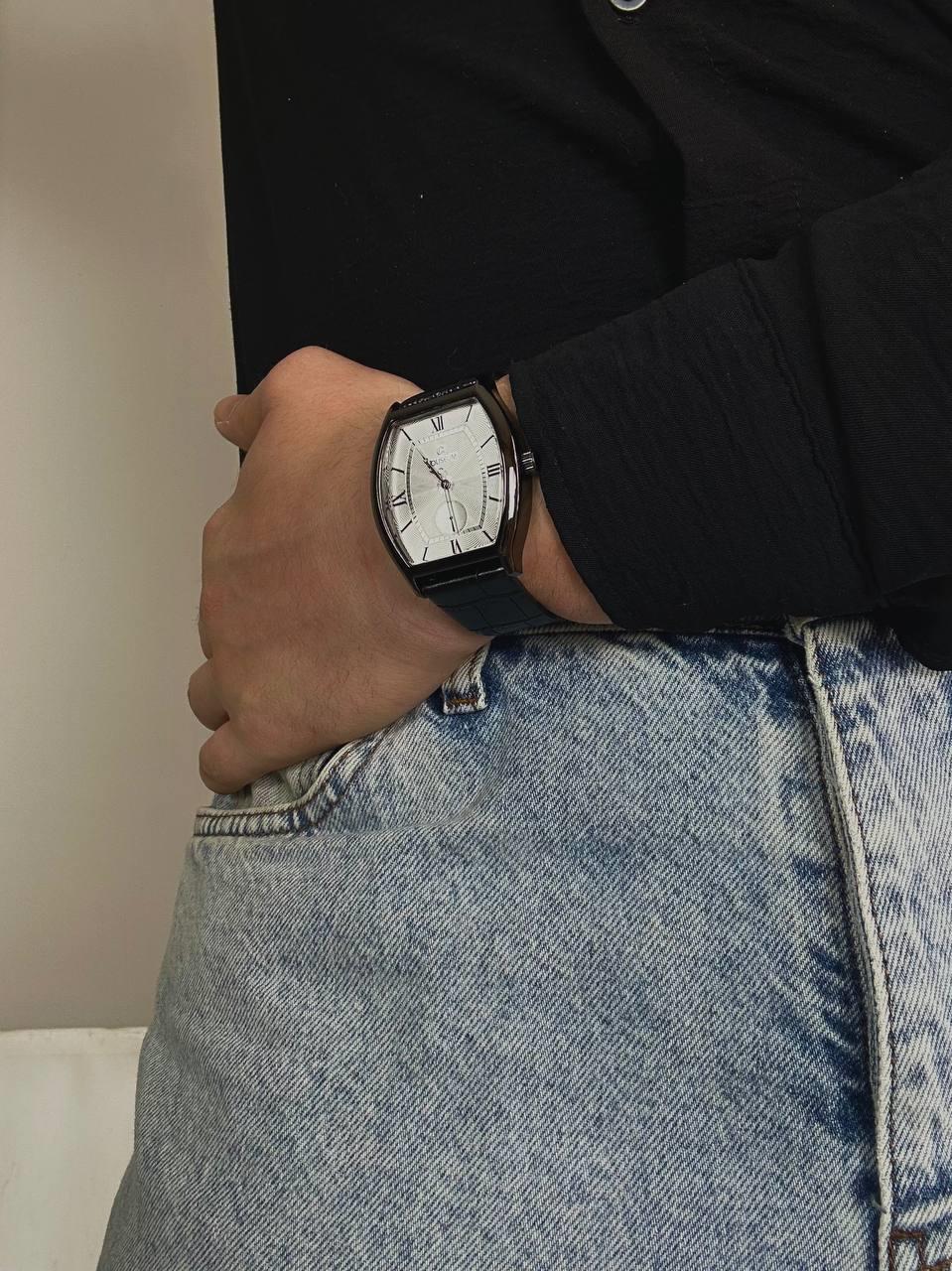 C.S Black Cord Vintage Wristhwatch