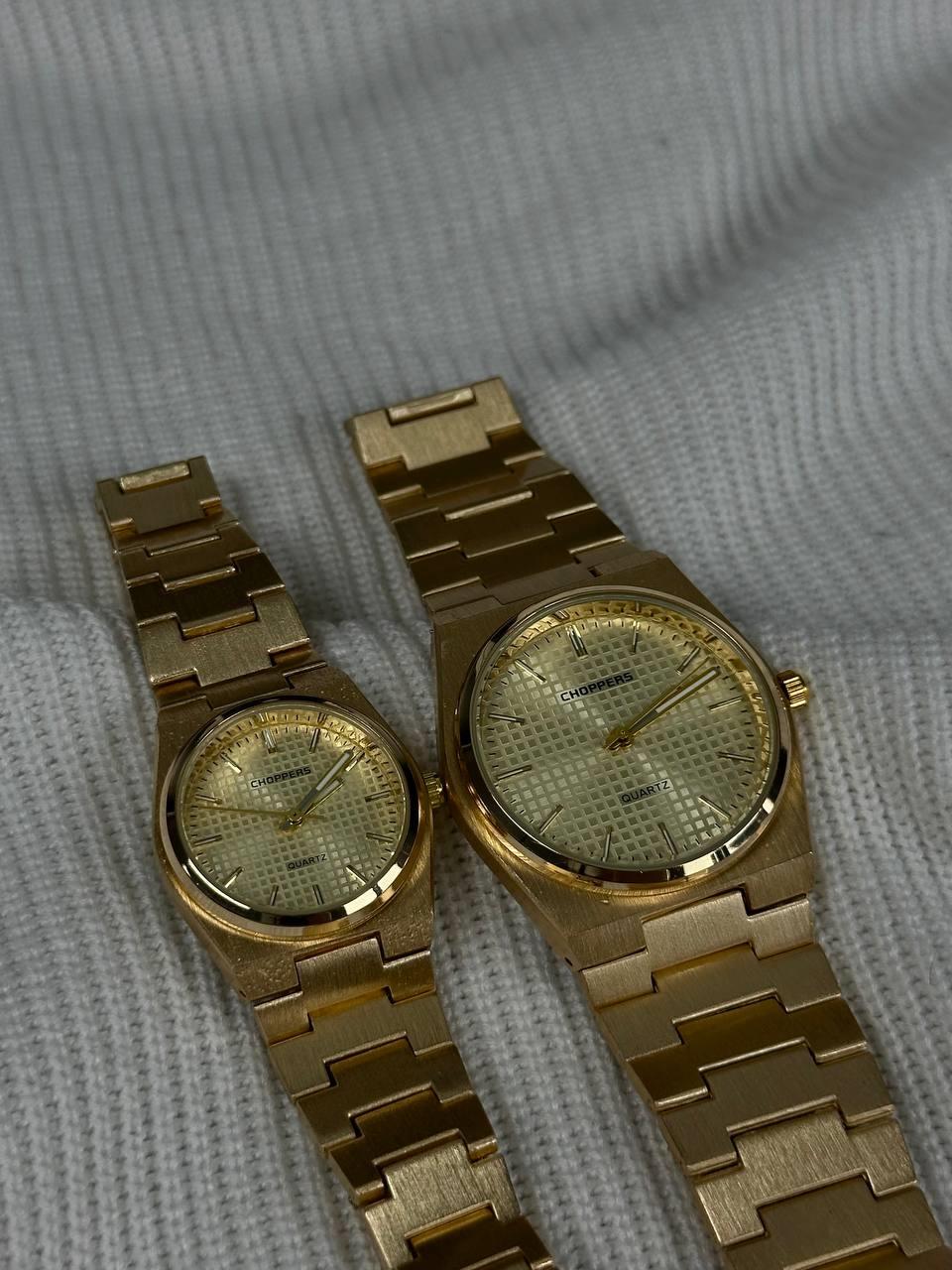 C.P Gold Cord Couple Vintage Wristhwatch