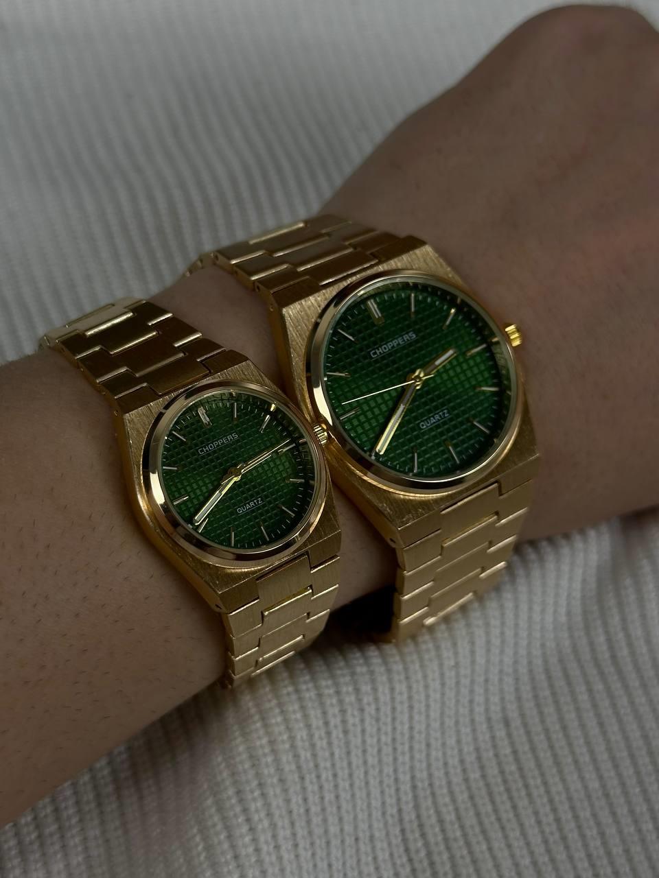C.P Green Screen Couple Vintage Wristhwatch