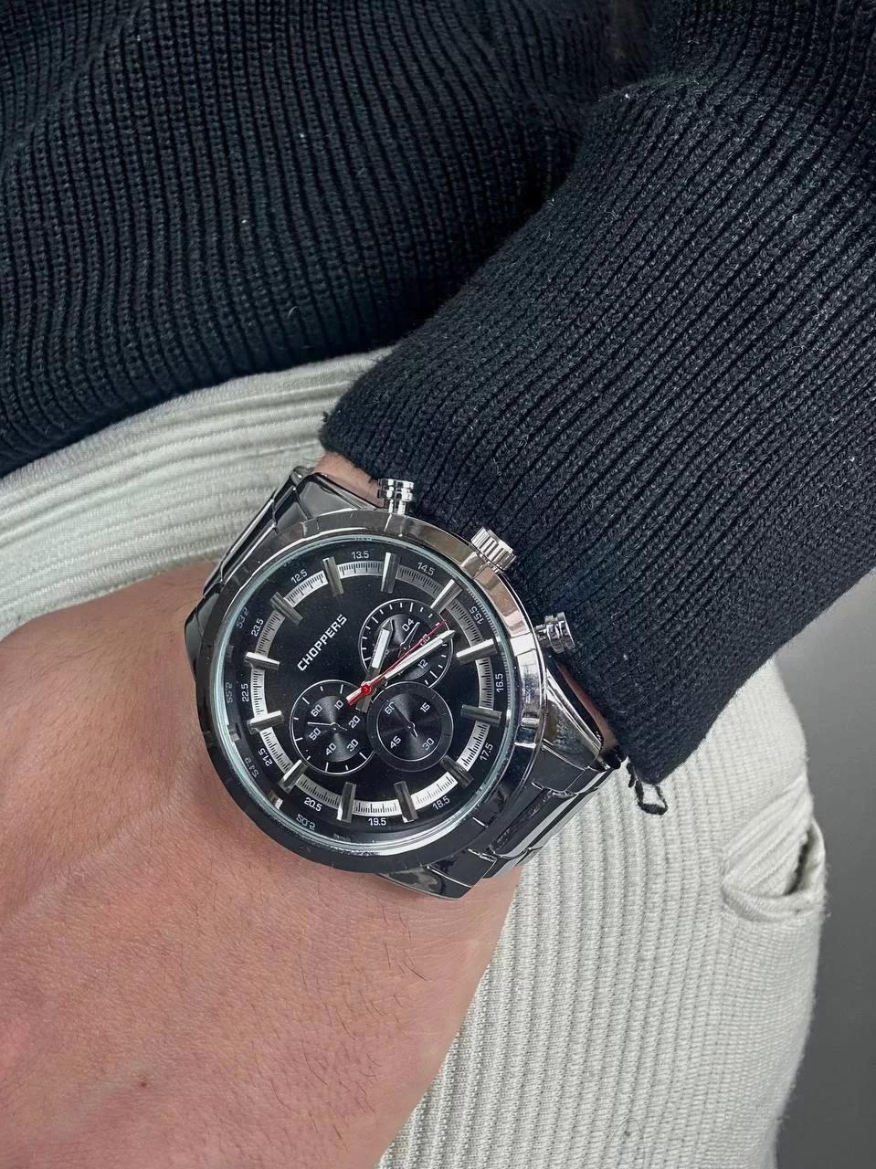 C.H Grey Round Screen Wintage Wristhwatch