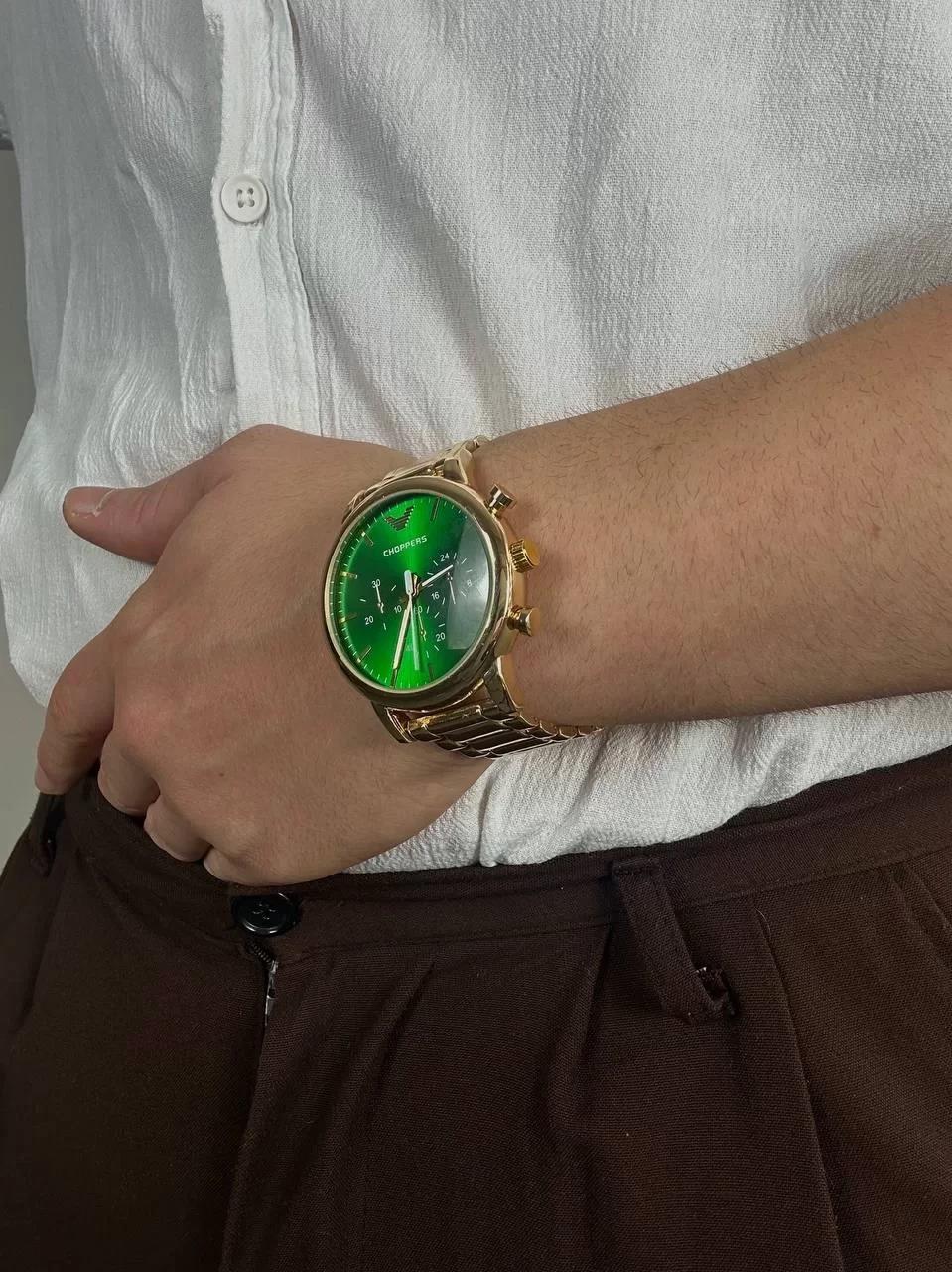 C.P Green Screen Vintage Wristhwatch