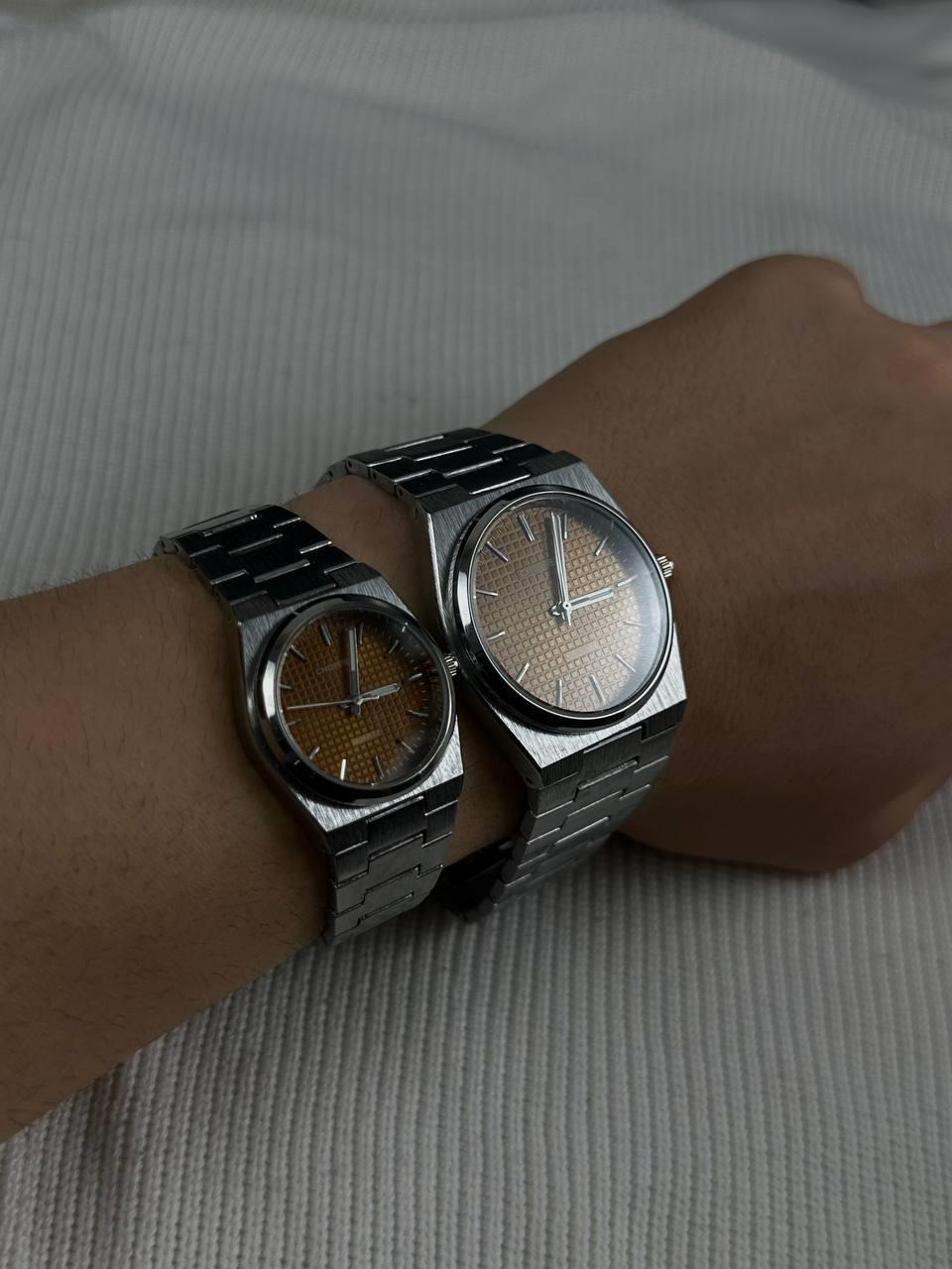 C.P Sun Dial Couple Vintage Wristhwatch