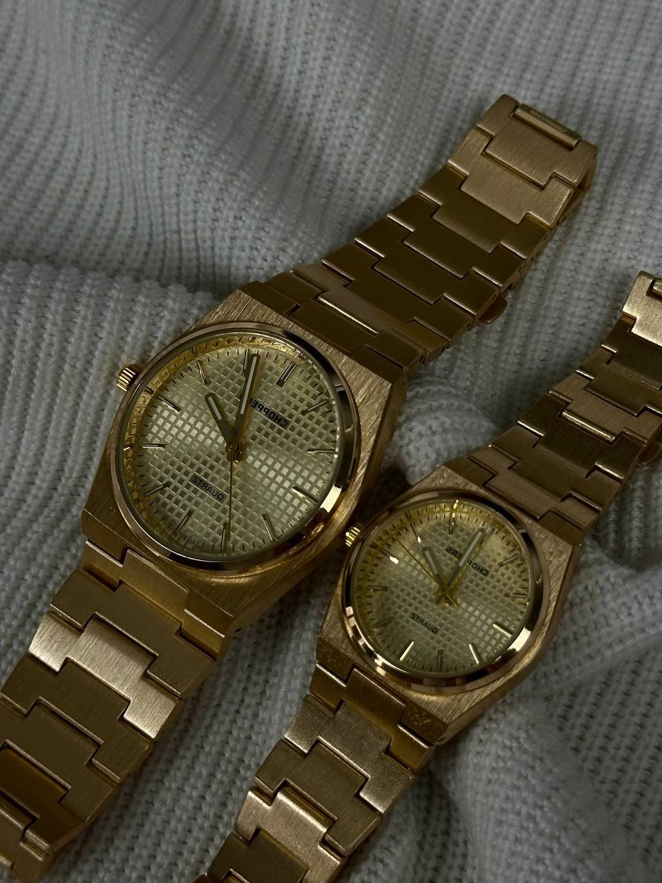 C.P Gold Cord Couple Vintage Wristhwatch