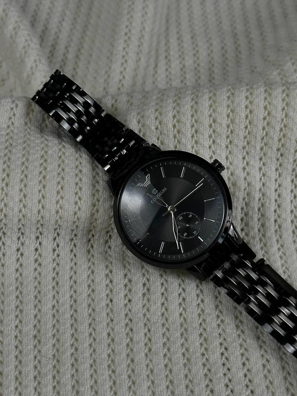 C.S Woman Black Screen Vintage Wristhwatch
