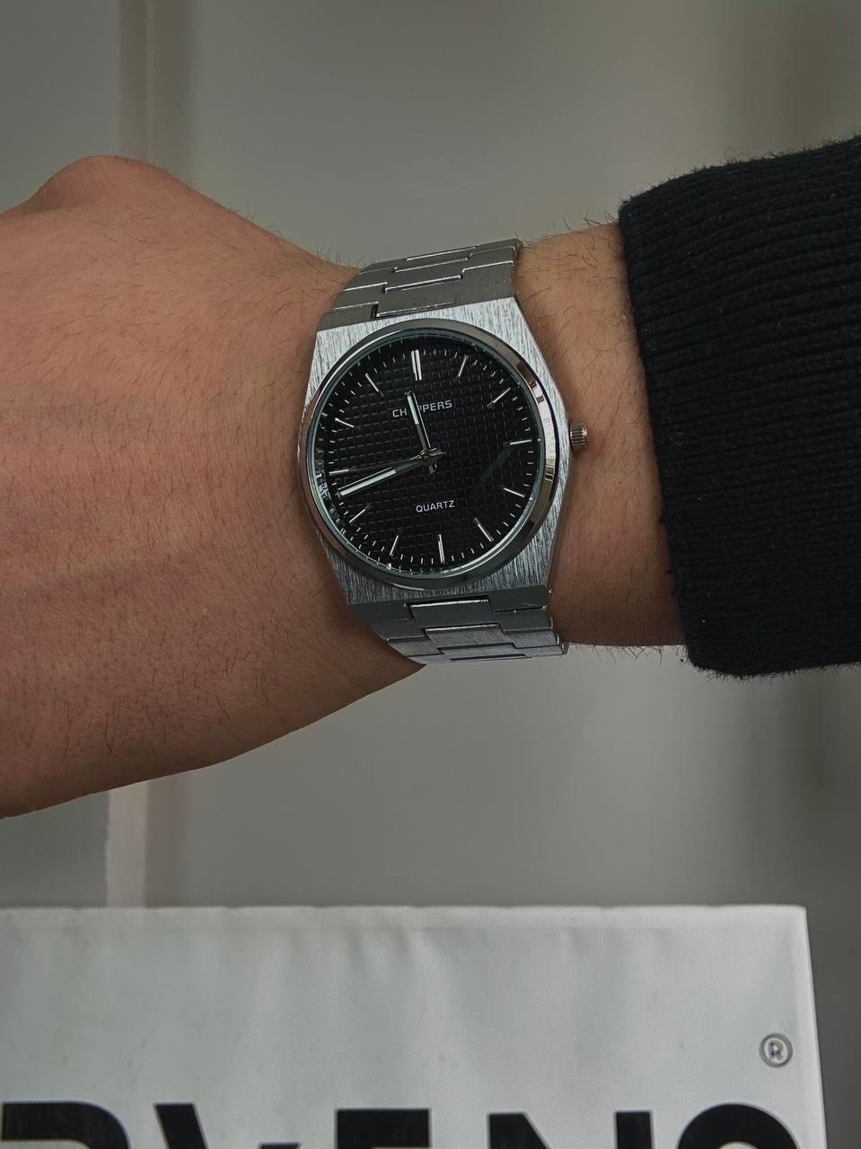 C.S Grey Cord Vintage Wristhwatch