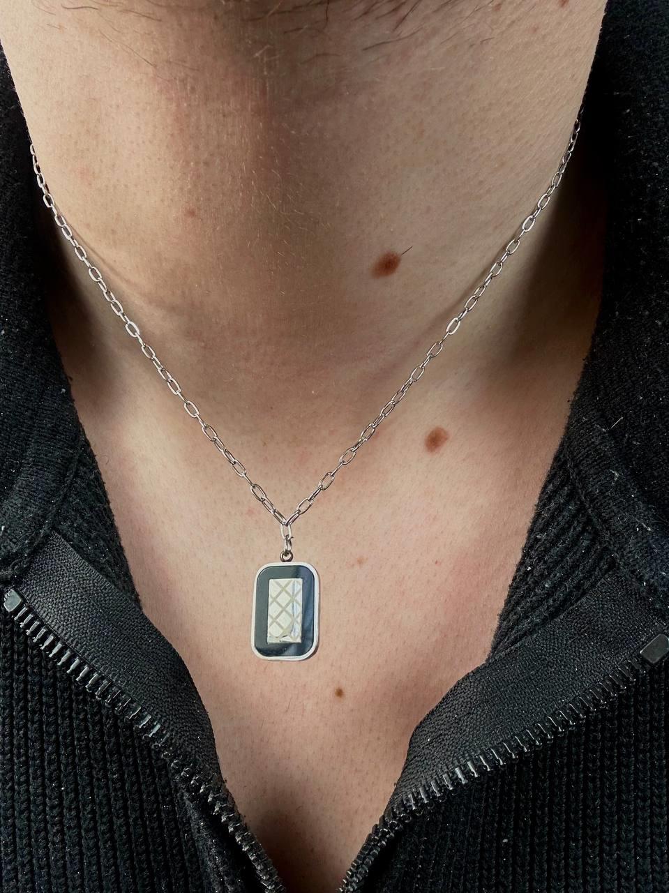 Chain Square Necklace