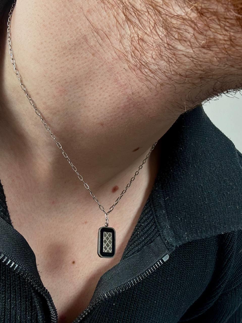 Chain Square Necklace