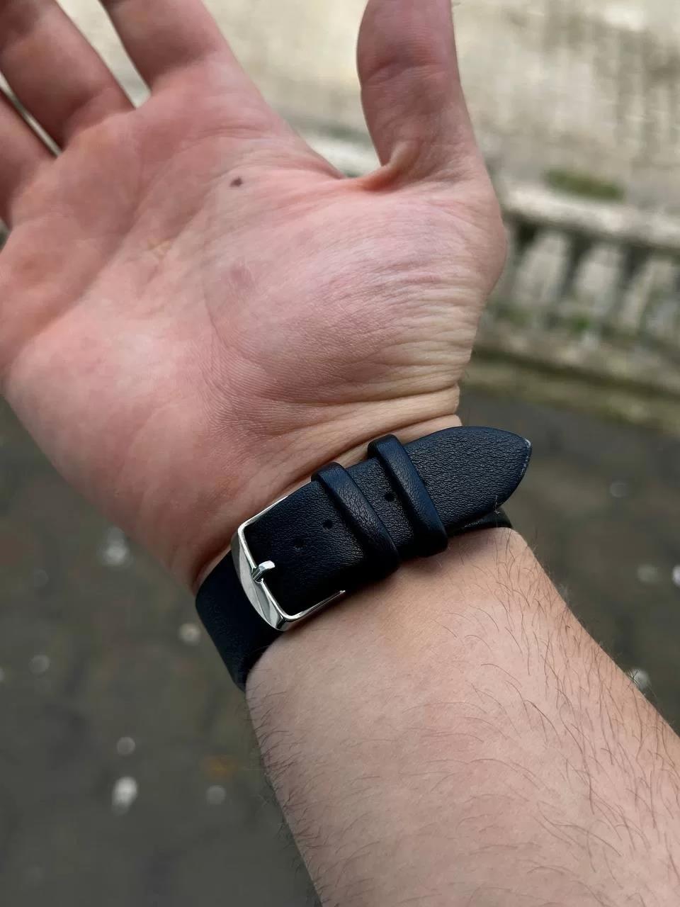 Denacci Black Cord Old Money Wristhwatch