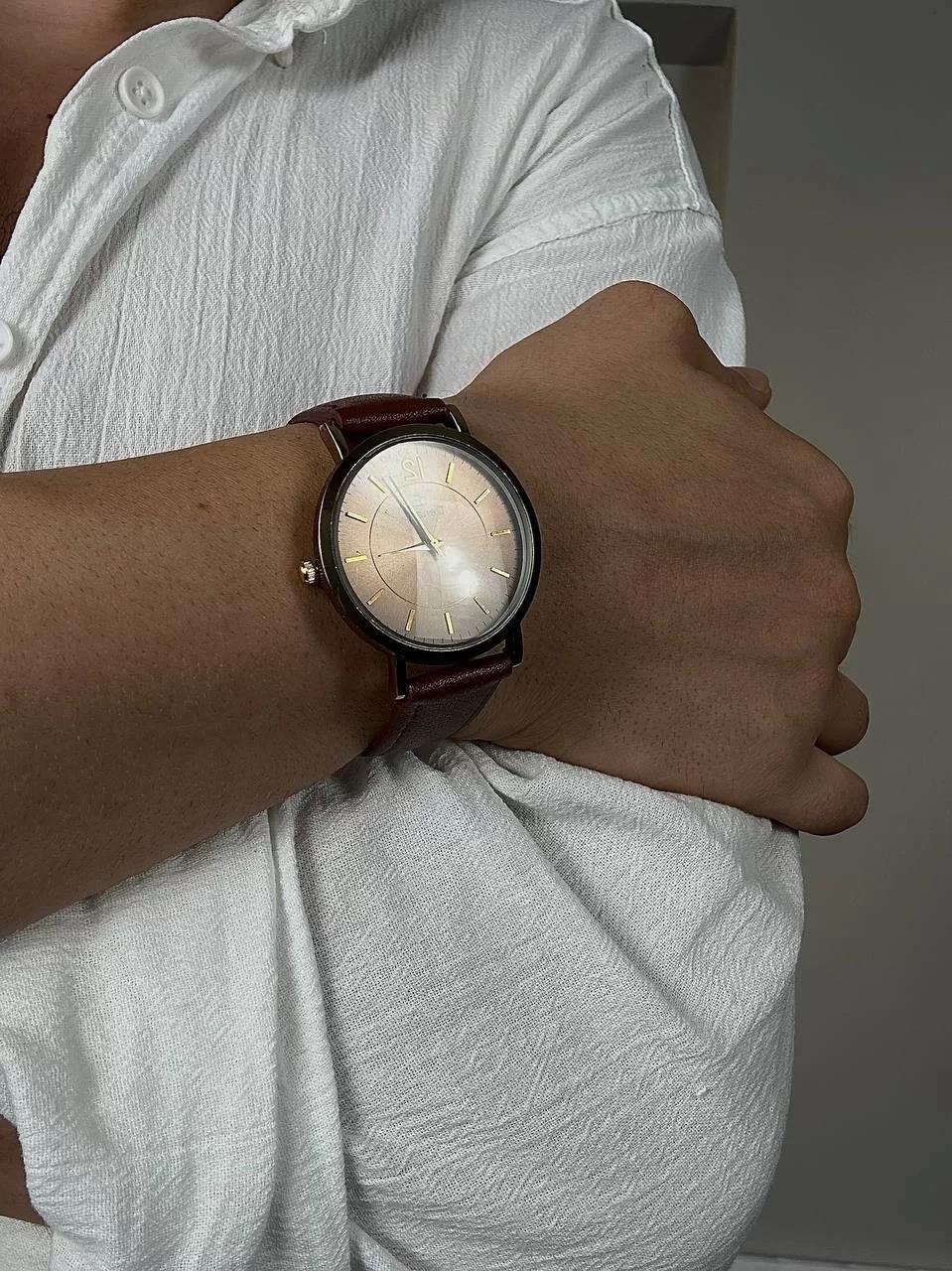 Denacci Old Money Brown Sc. Wristhwatch