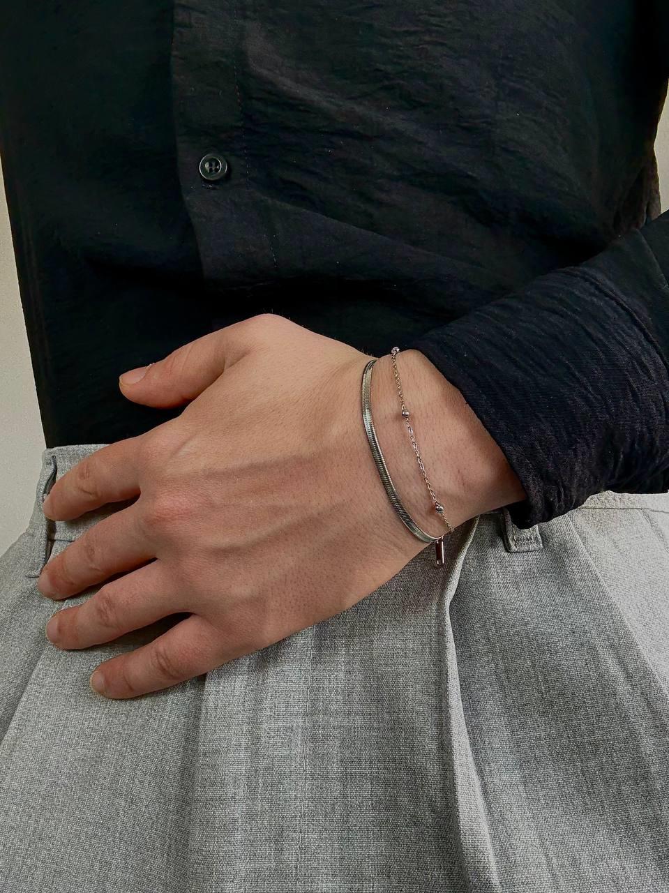 Double Chain Italian Bracelet