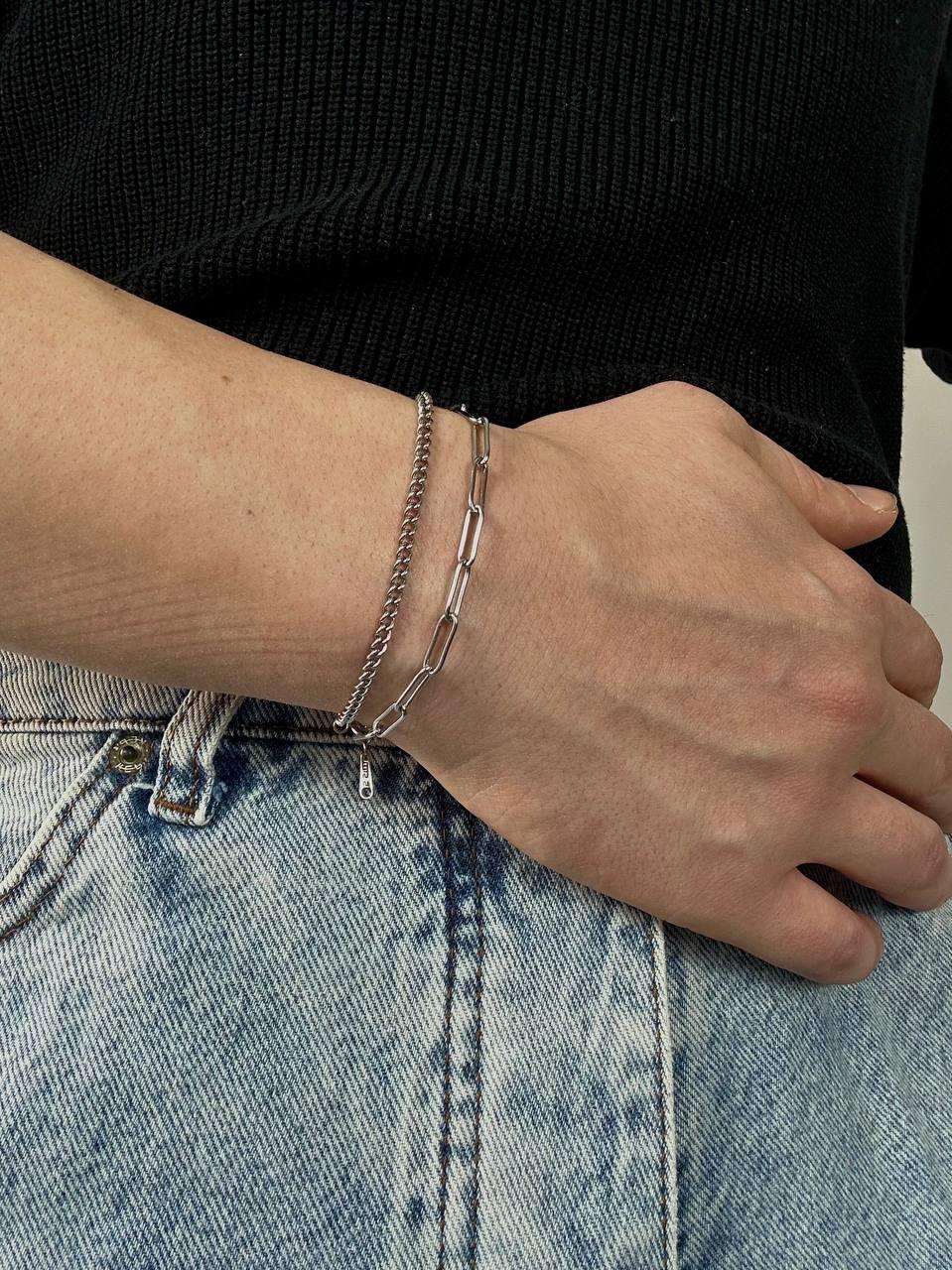 Double Long Chain Bracelet