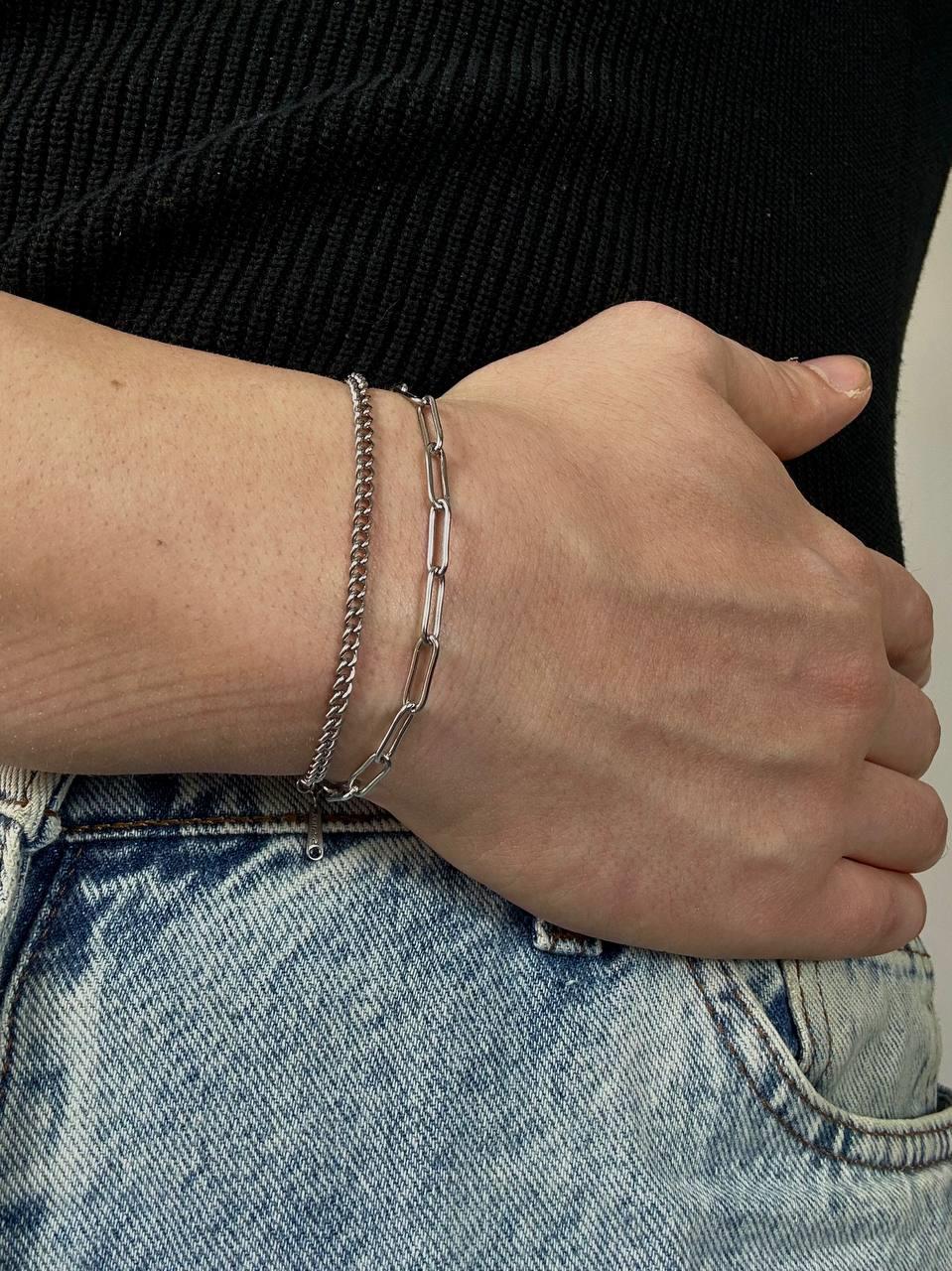 Double Long Chain Bracelet
