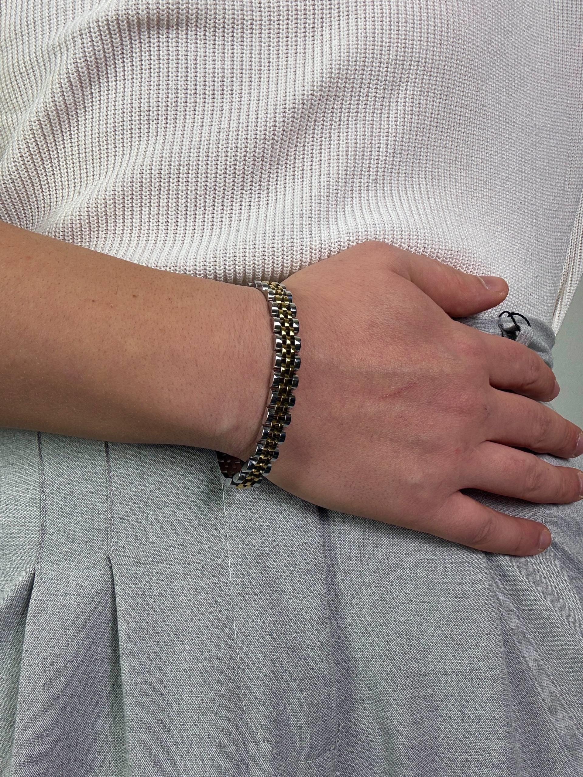 G. Silver Rolex Bracelet
