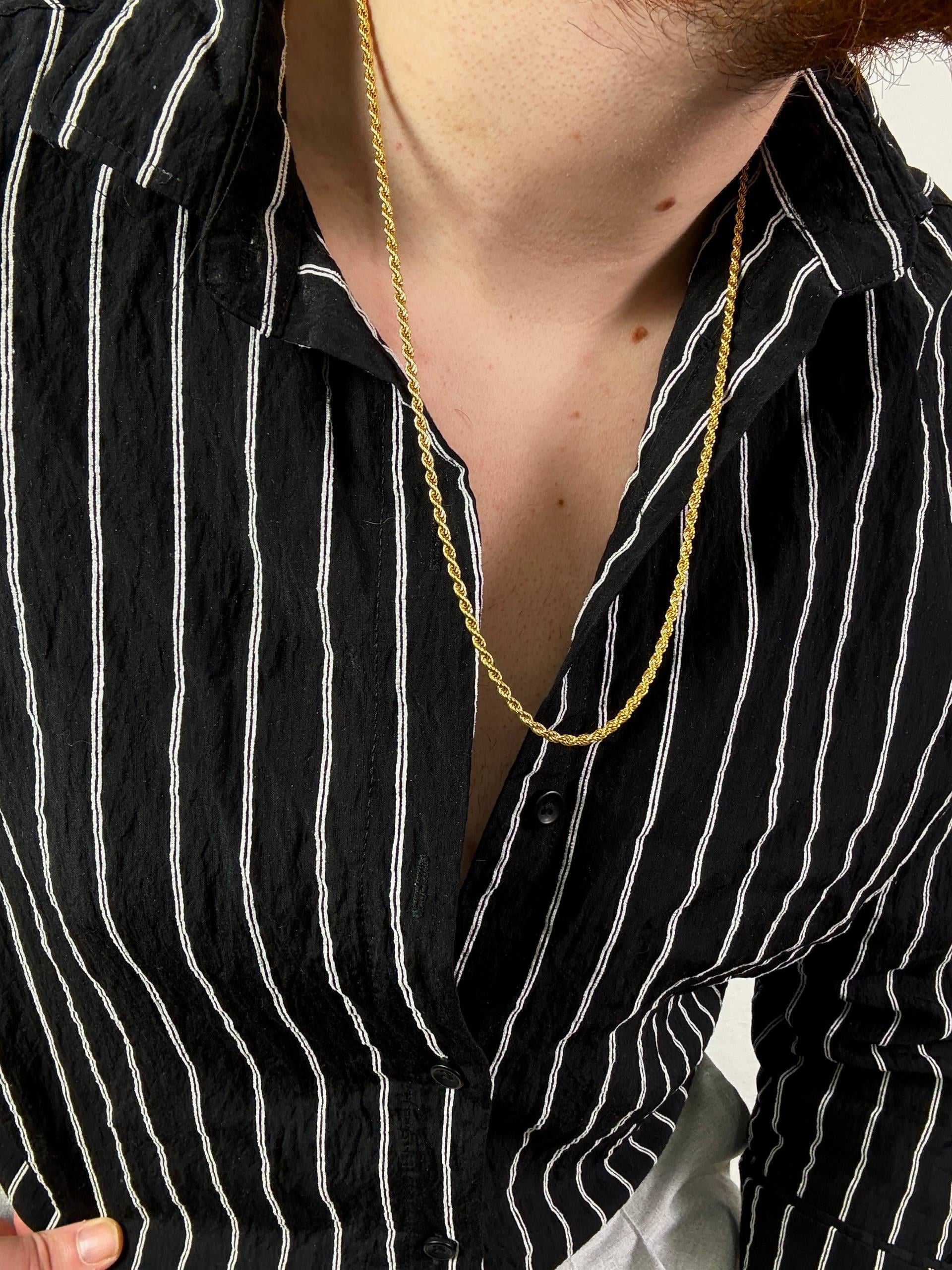 Gold Auger Chain