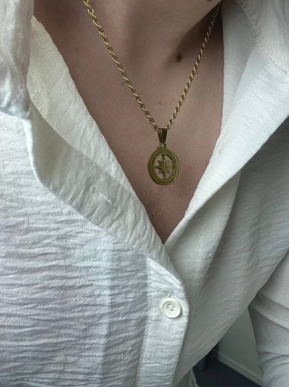 Gold Auger Zakone Necklace