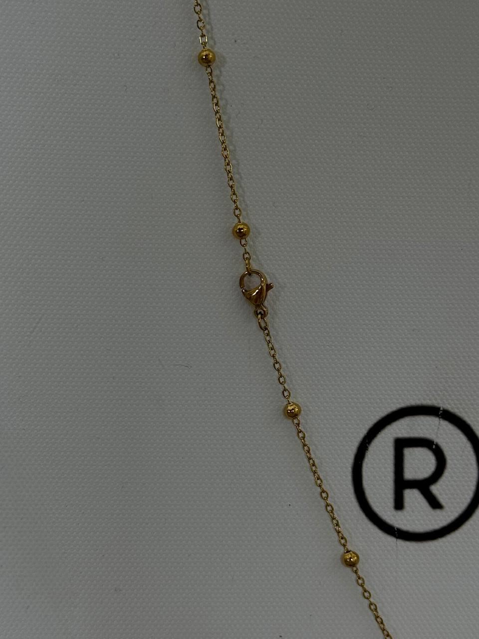 Gold Ball Necklace