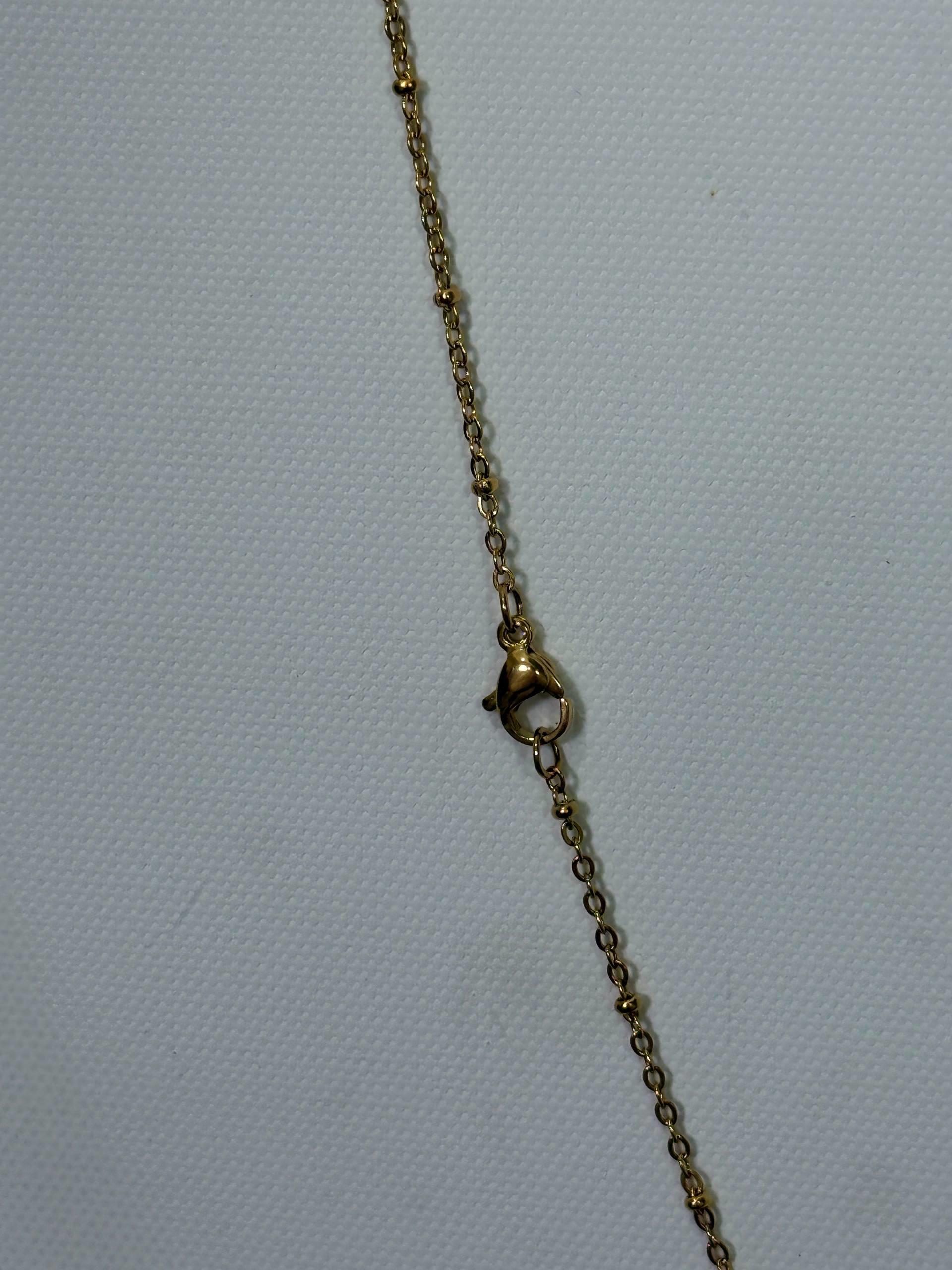 Gold Ball Necklace