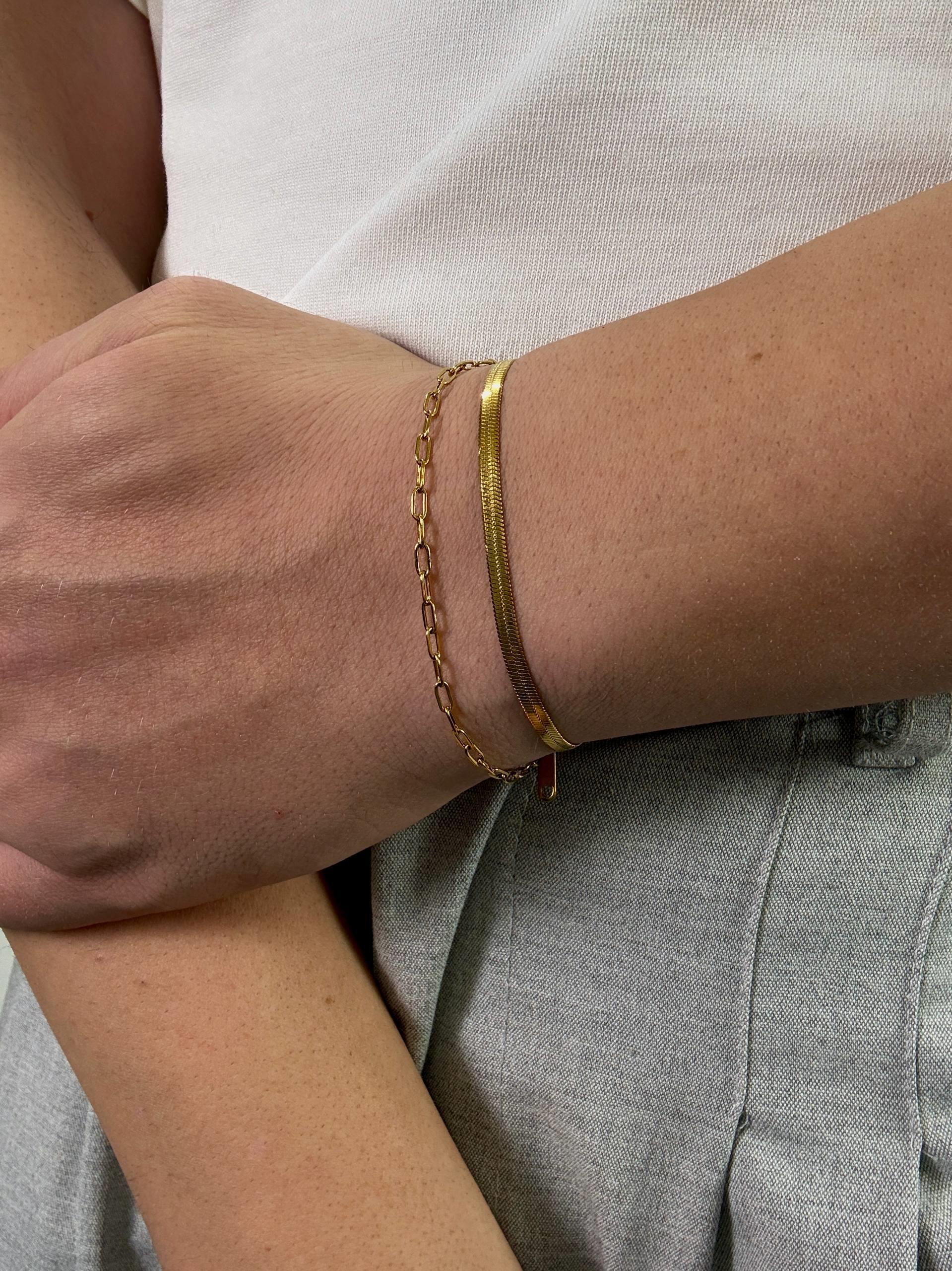 Gold Double Italy Bracelet