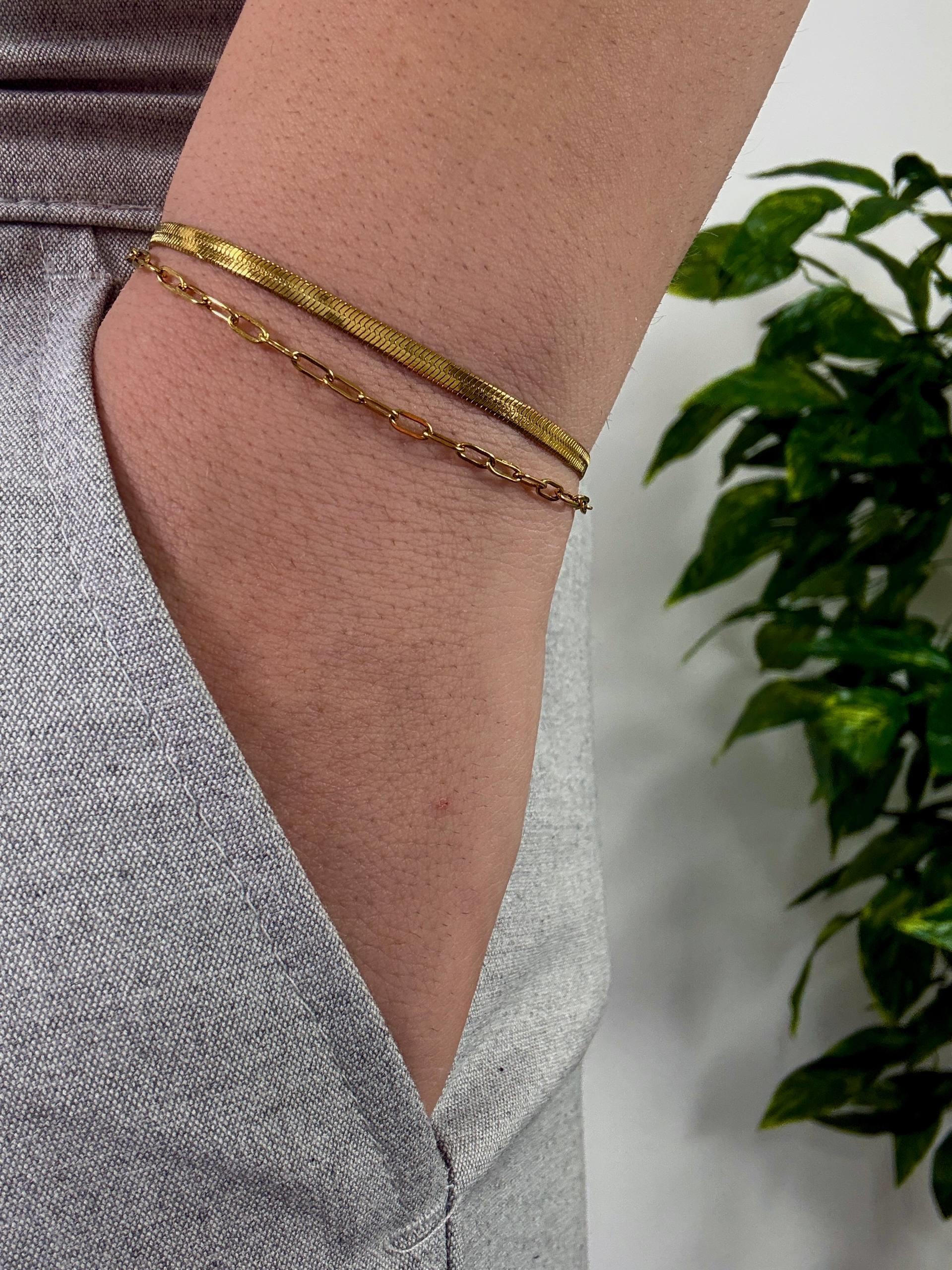 Gold Double Italy Bracelet