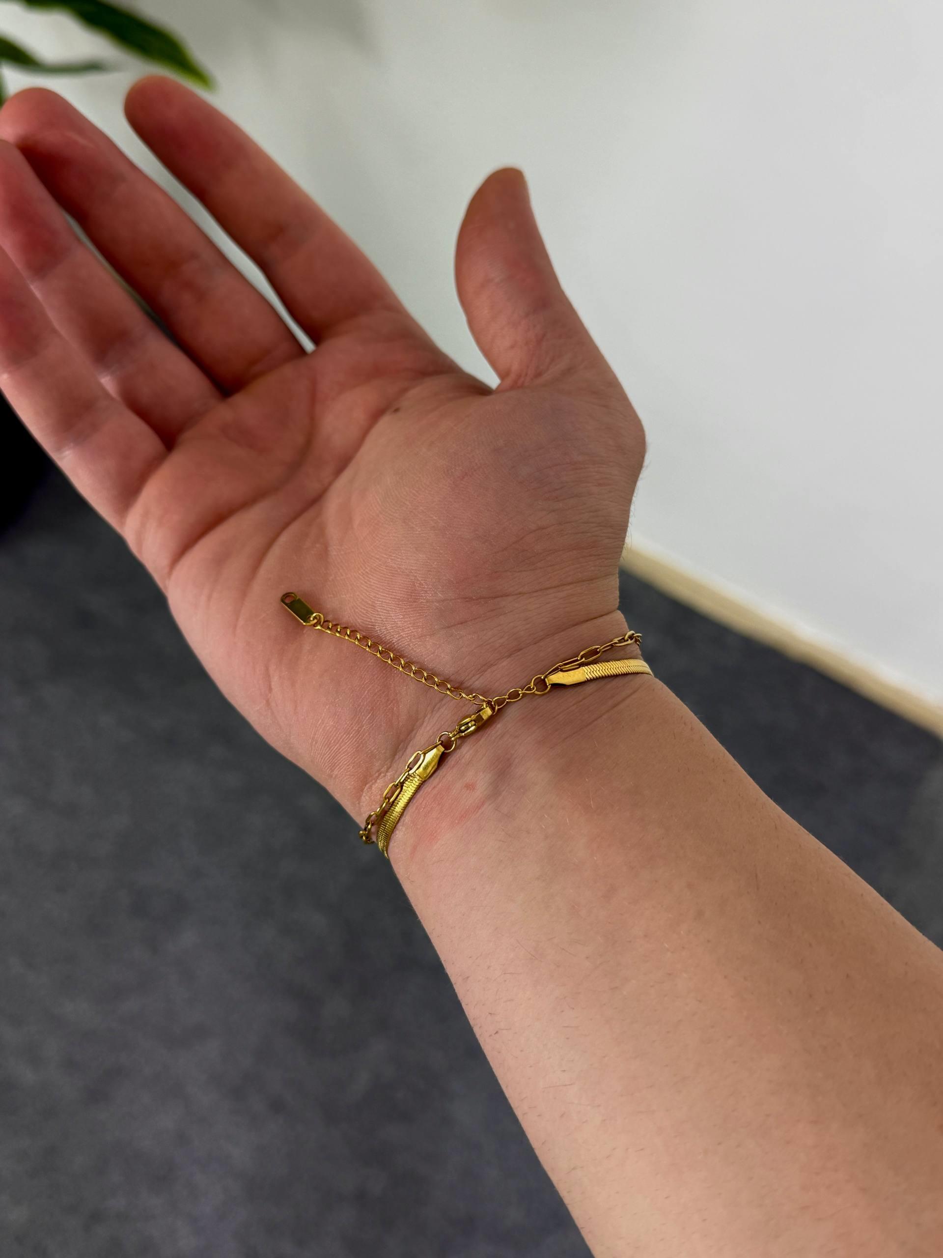 Gold Double Italy Bracelet