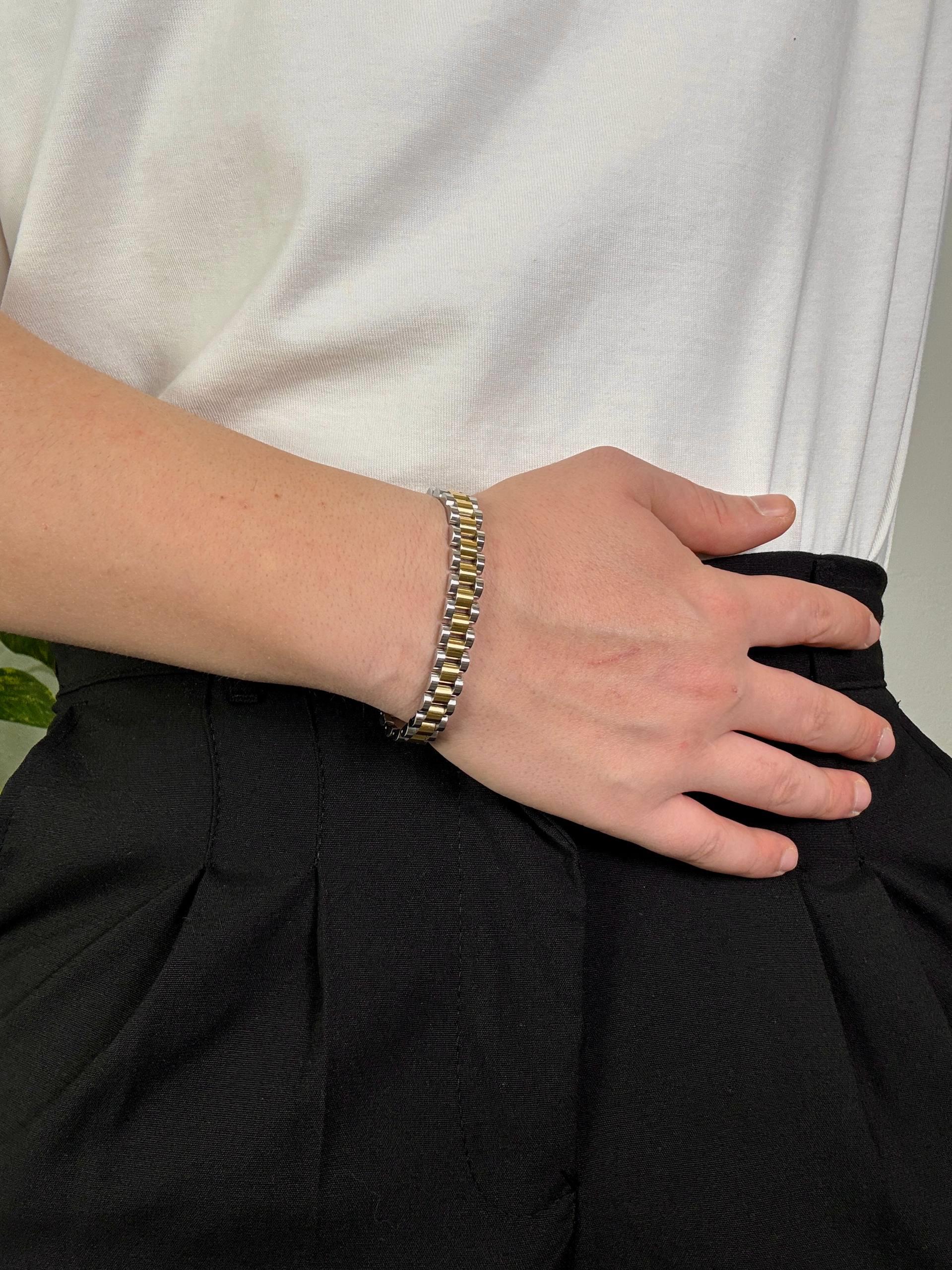 Gold - Silver Rolex Bracelet