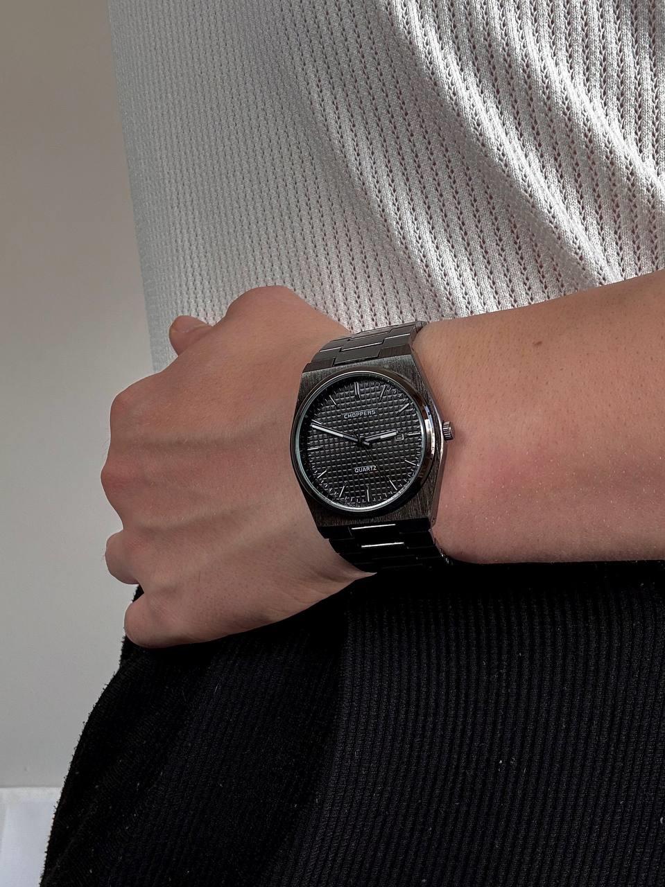 Gray Black Dial Vintage Wristwatch