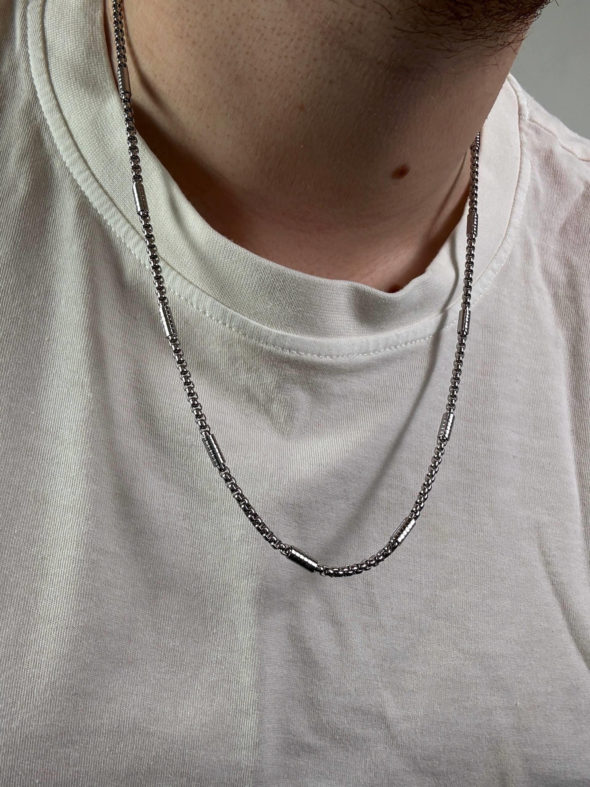 Long Premium Cylinder Necklace