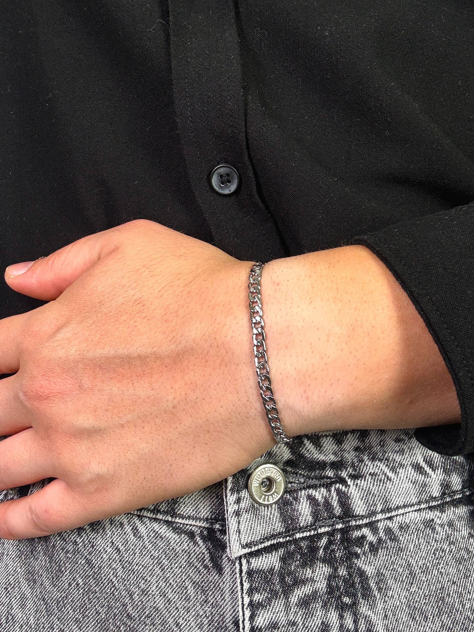Morvane Silver Chain Bracelet