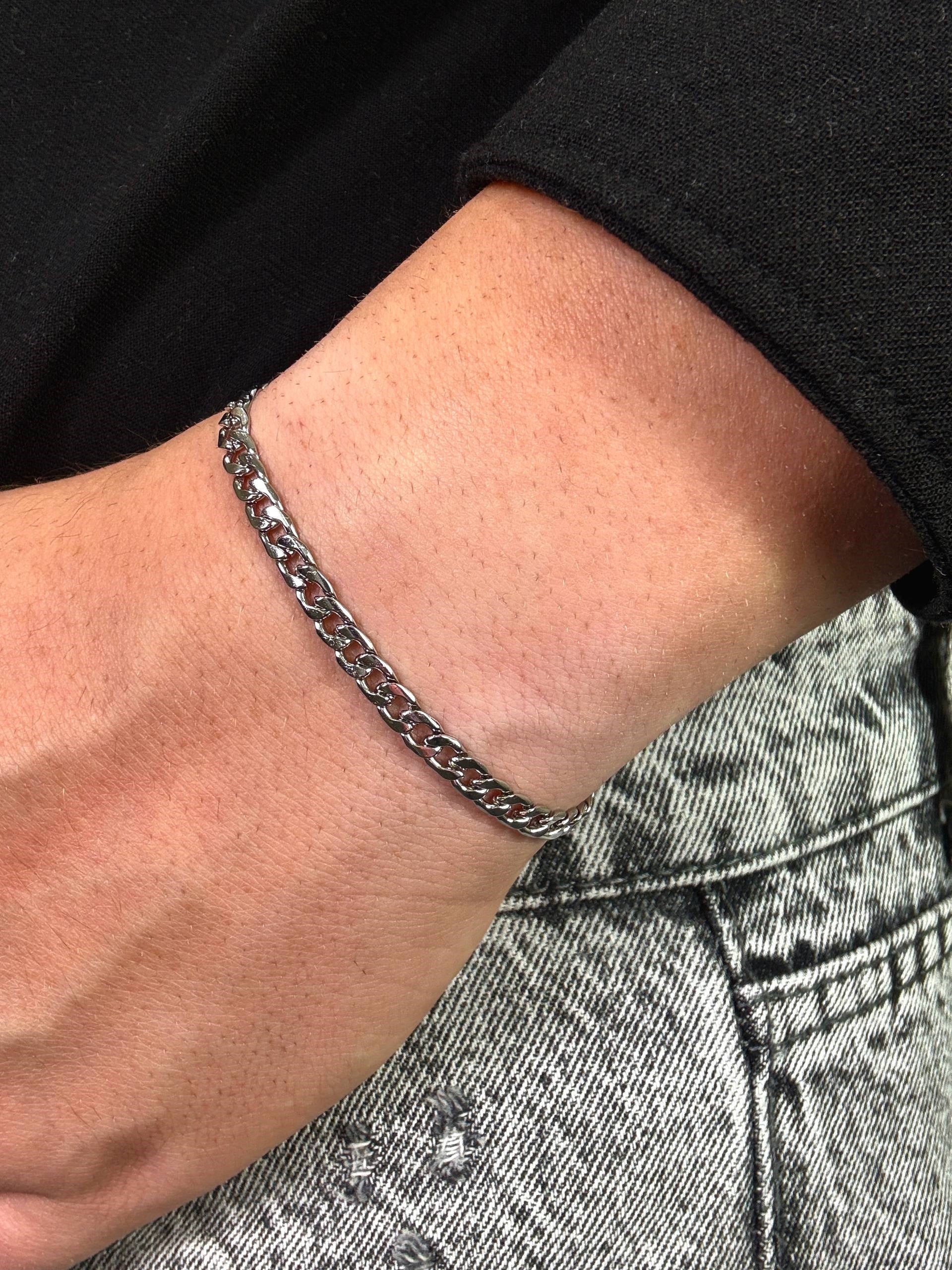 Morvane Silver Chain Bracelet