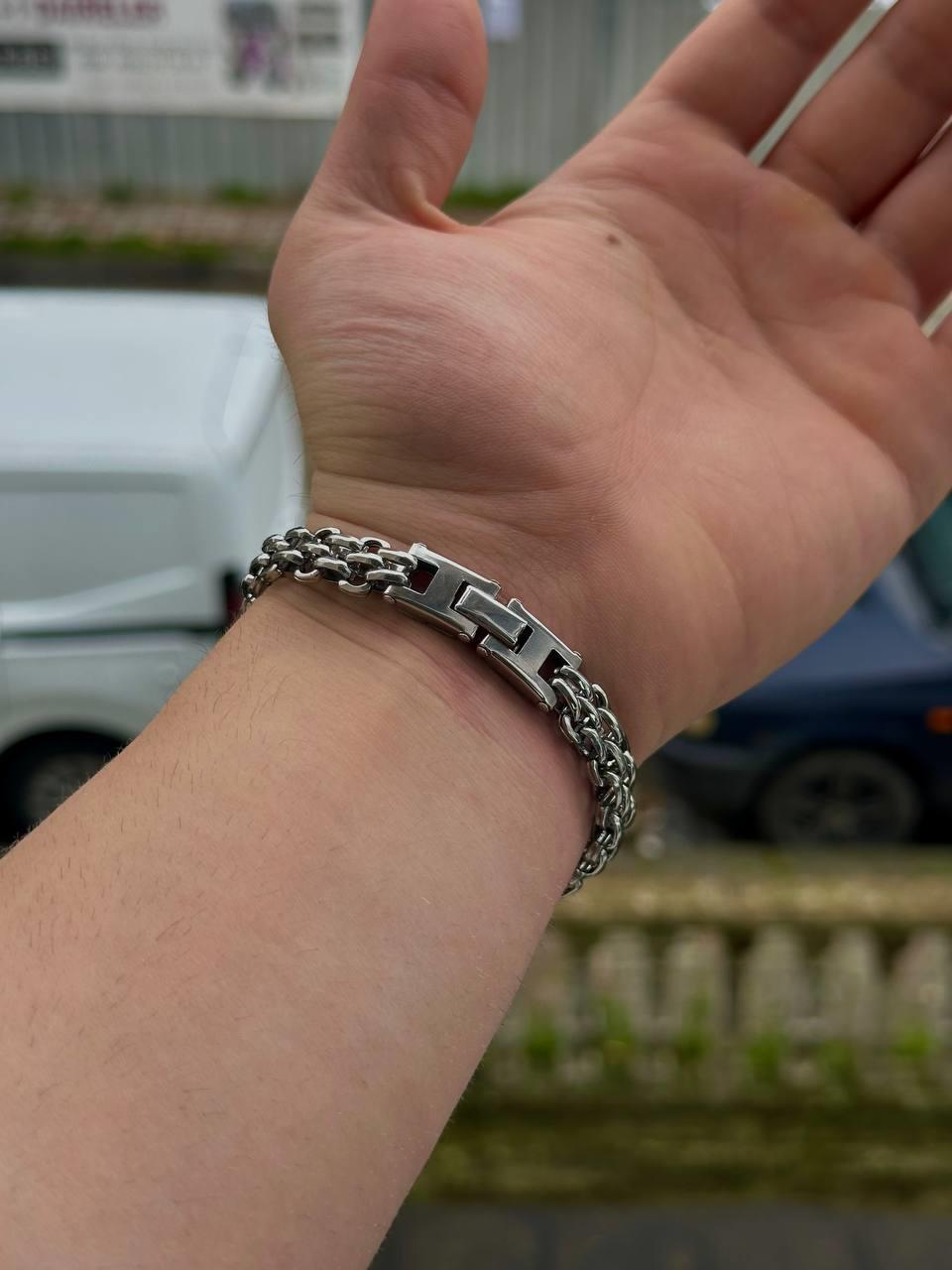 Silver Bold Bracelet