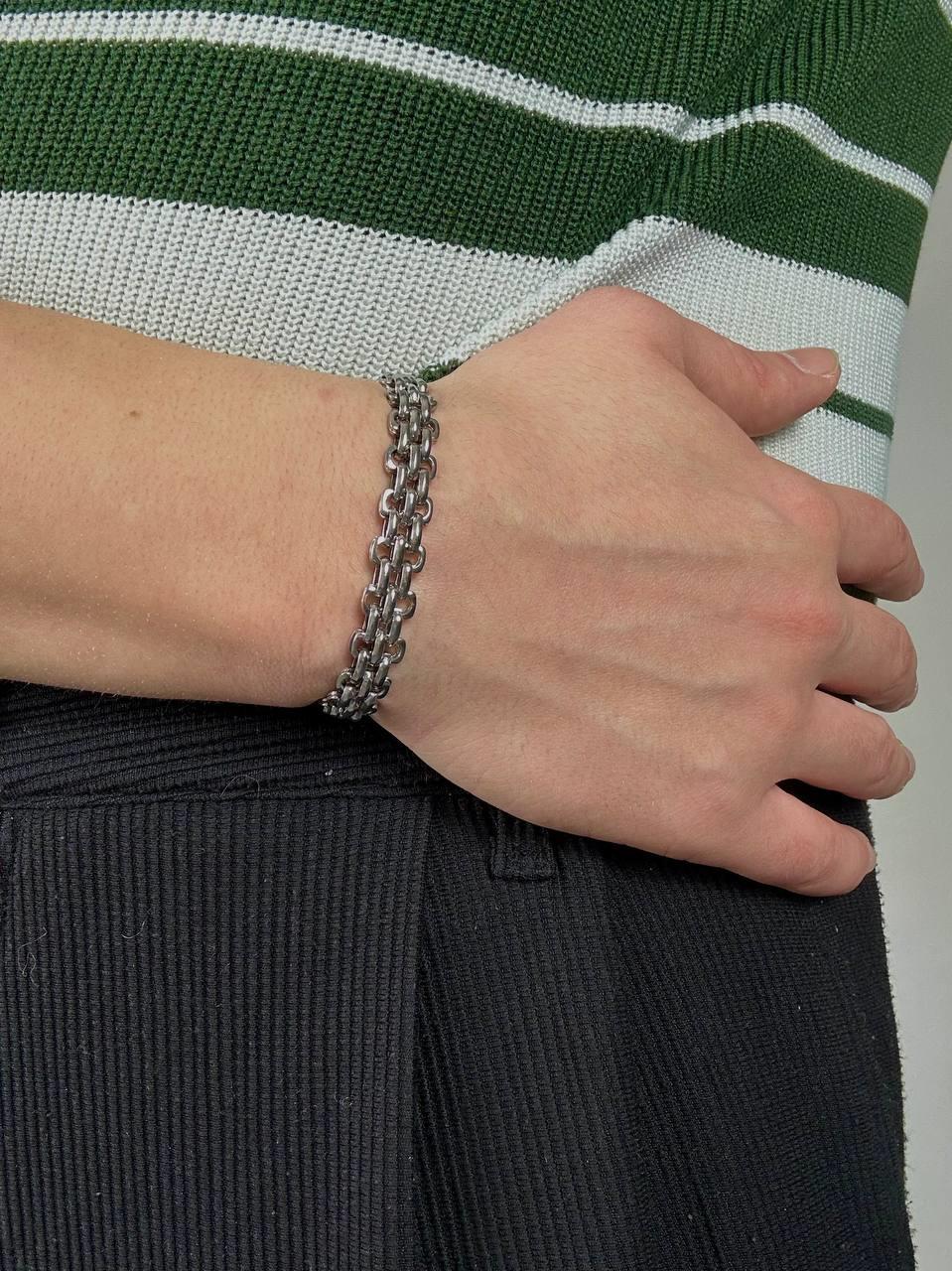 Silver Bold Bracelet