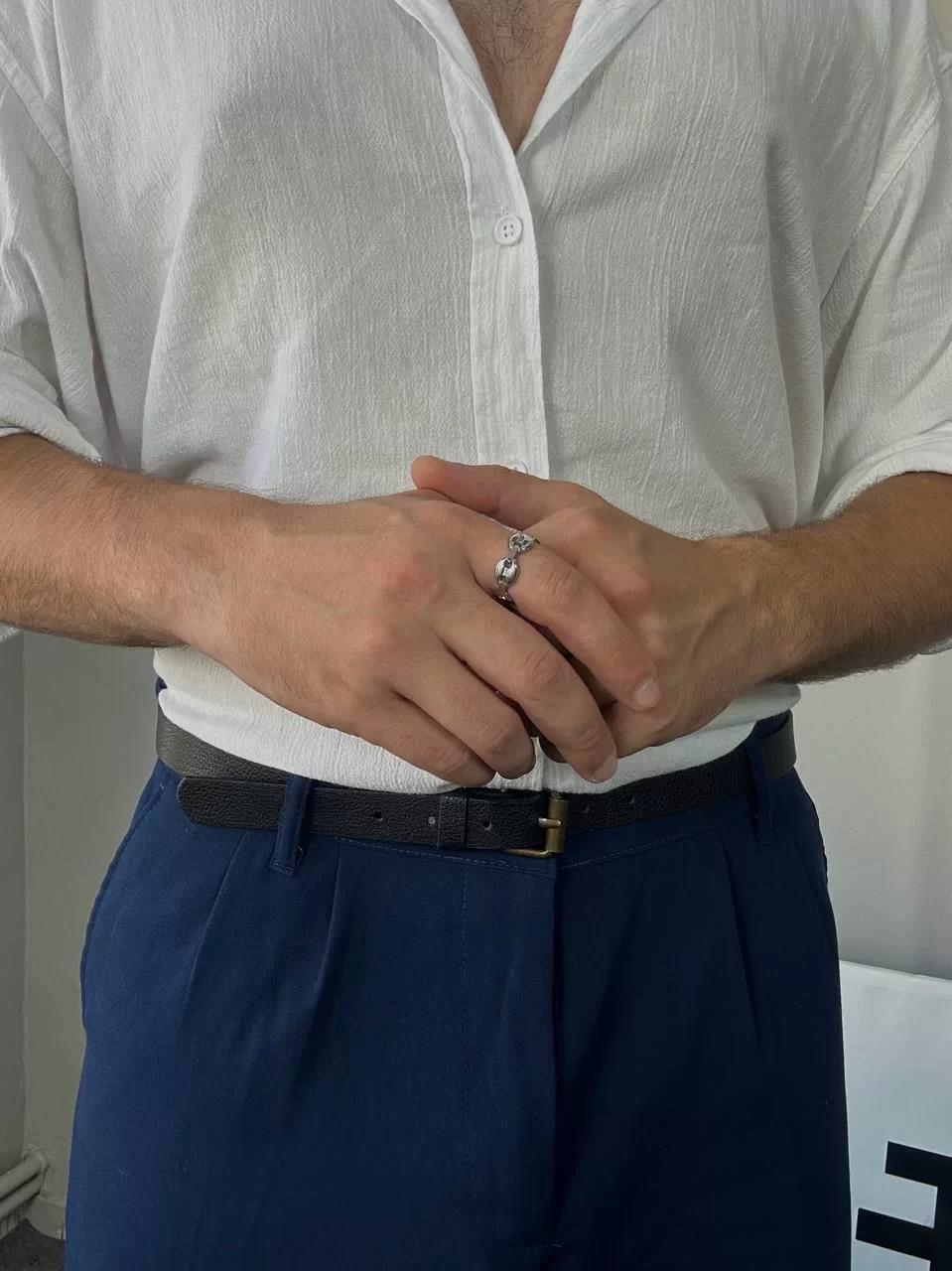 Silver Chain Ring