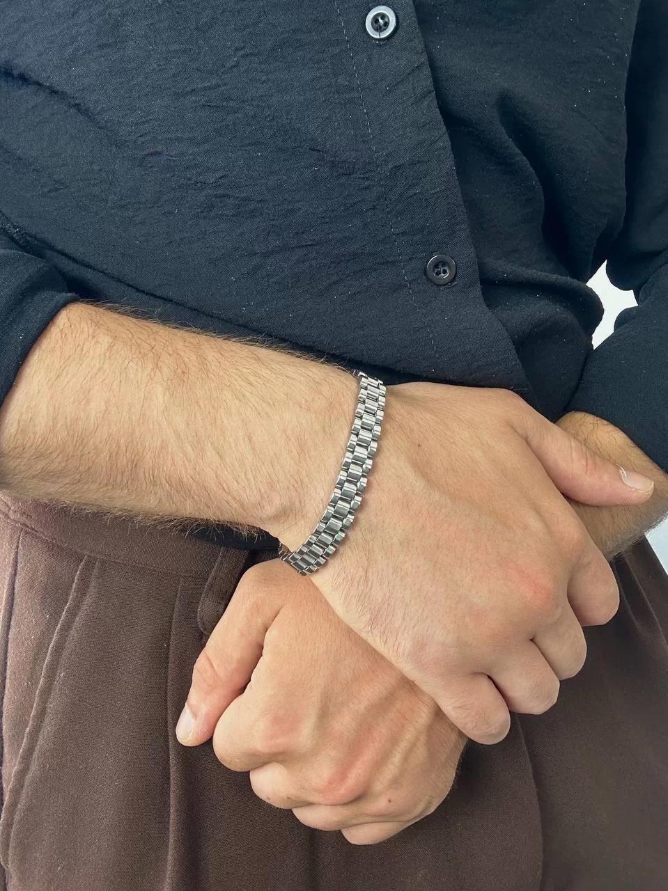Silver Clip Bracelet