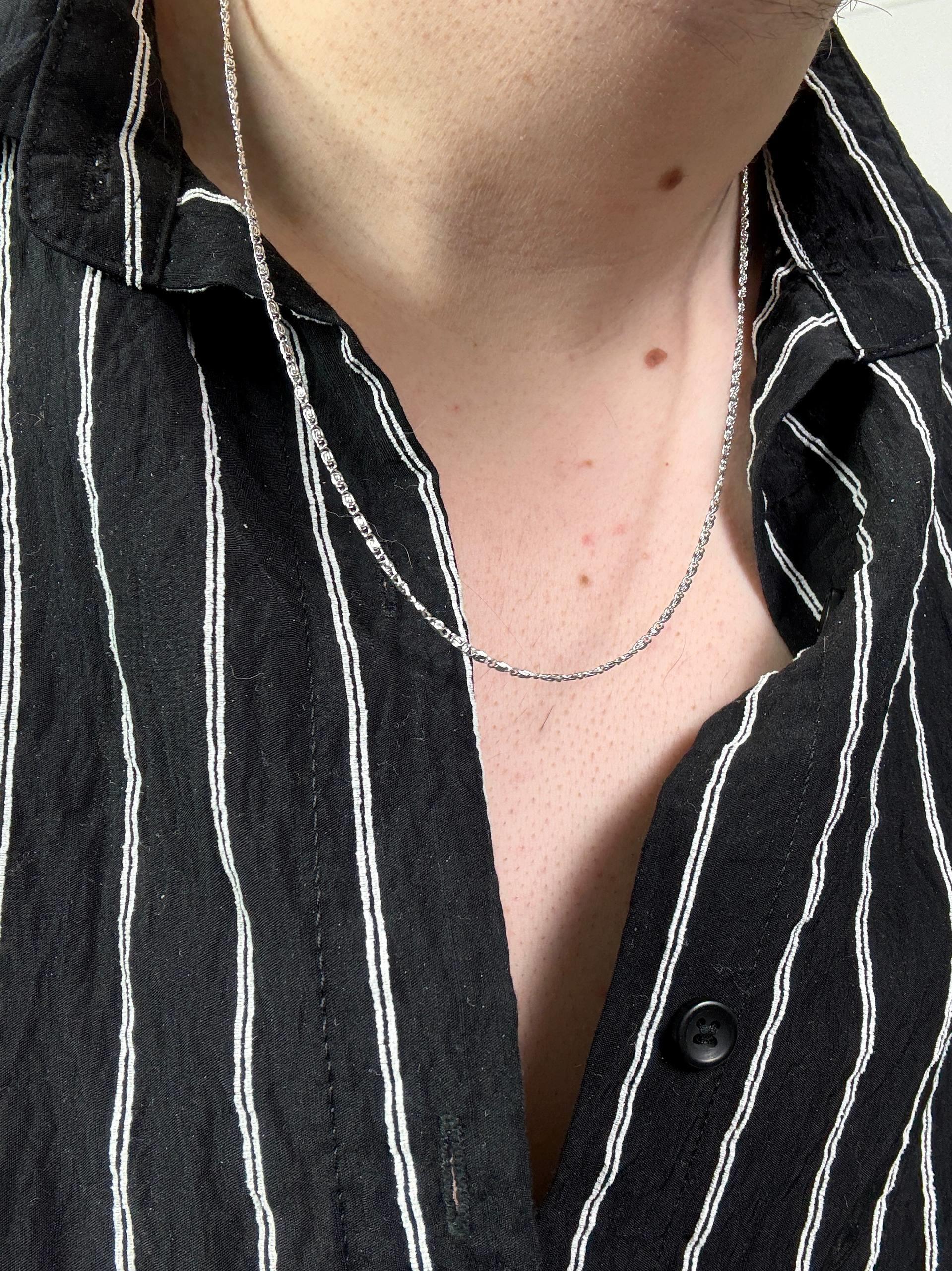 Silver Detail Necklace