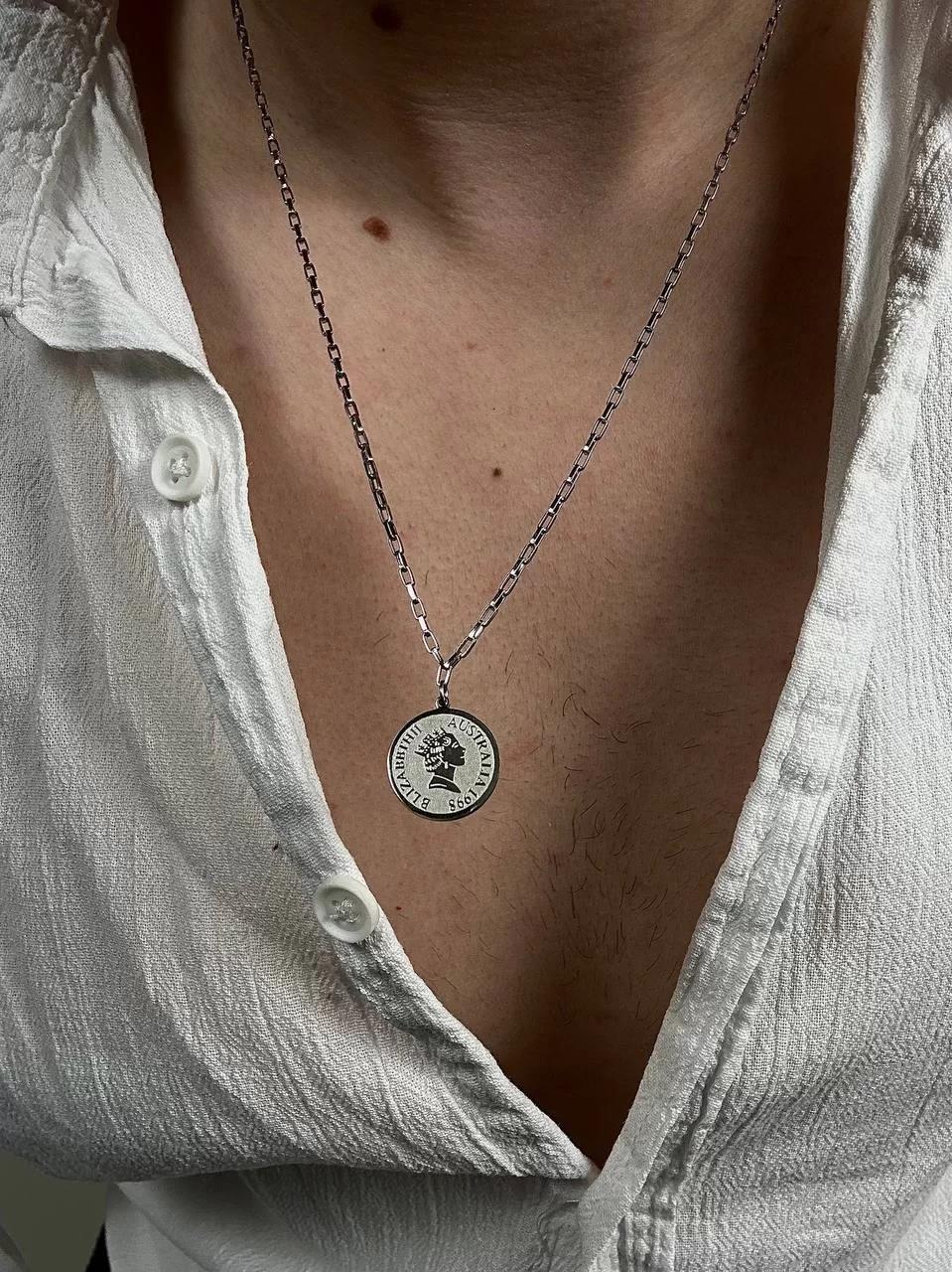 Silver Elizabeth Necklace