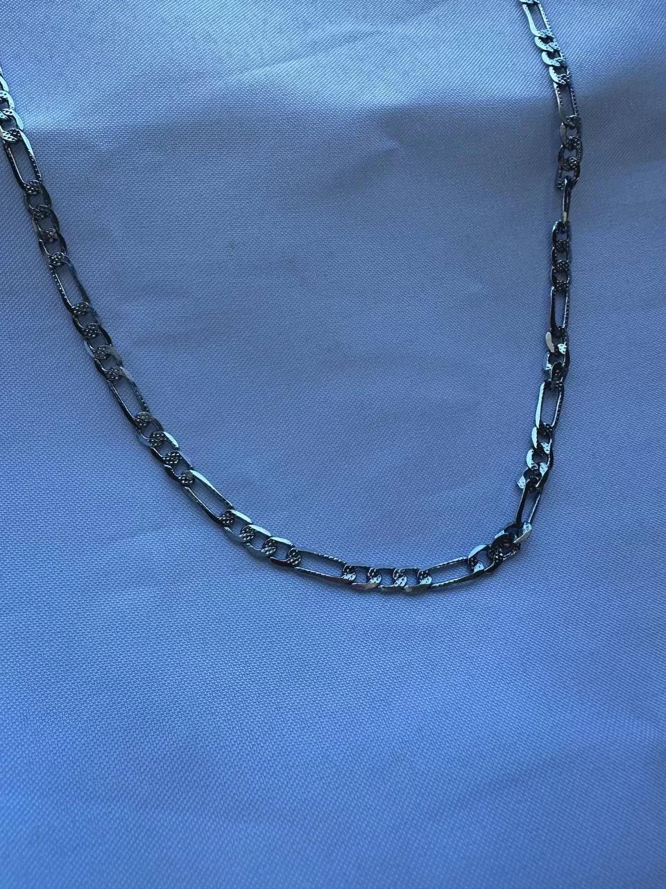 Silver Figaro Chain