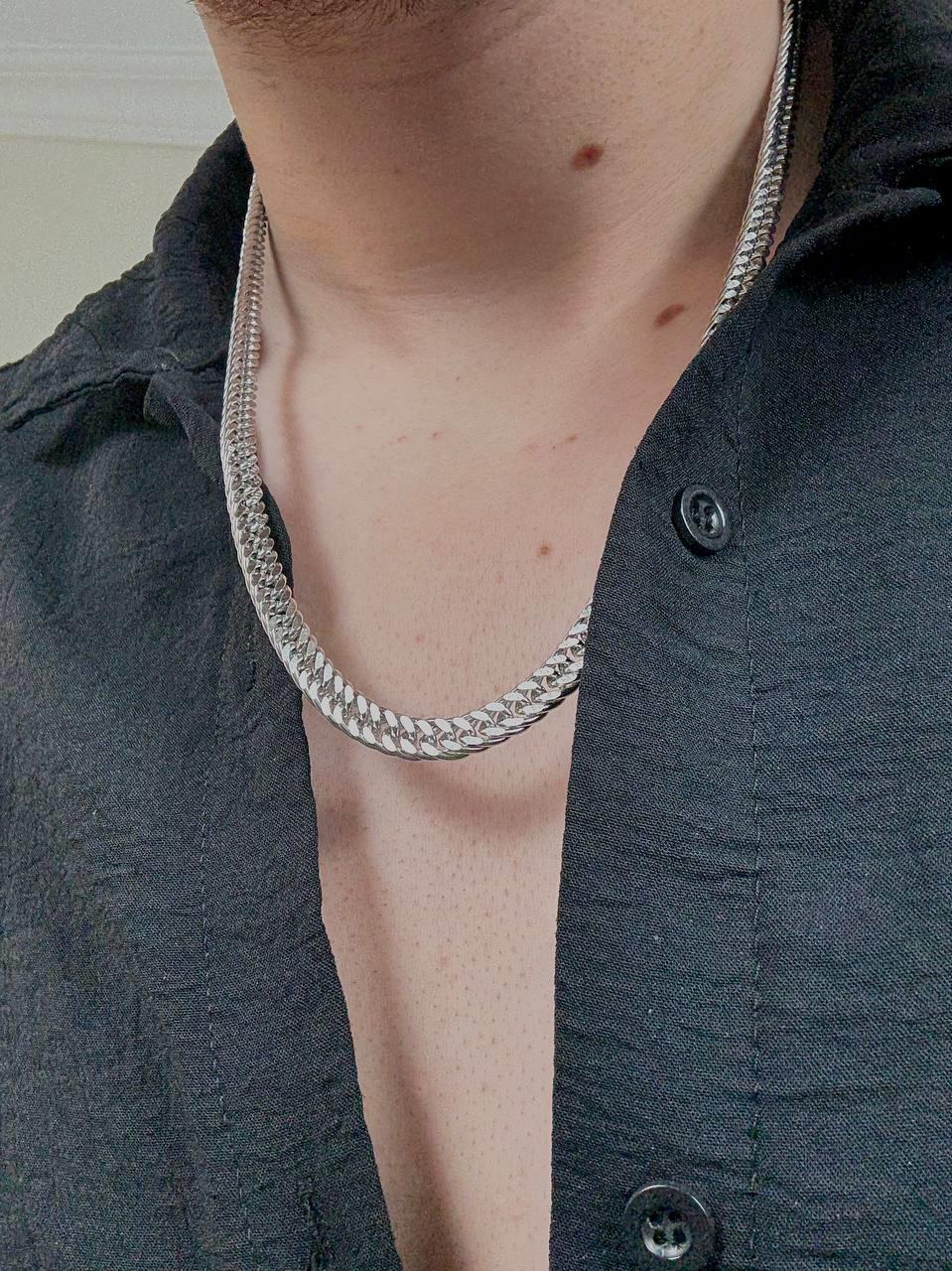 Silver Flat Necklace