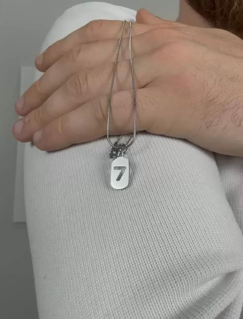 Silver Seven Necklace