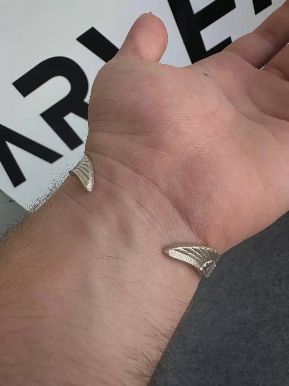 Silver Wing Bracelet