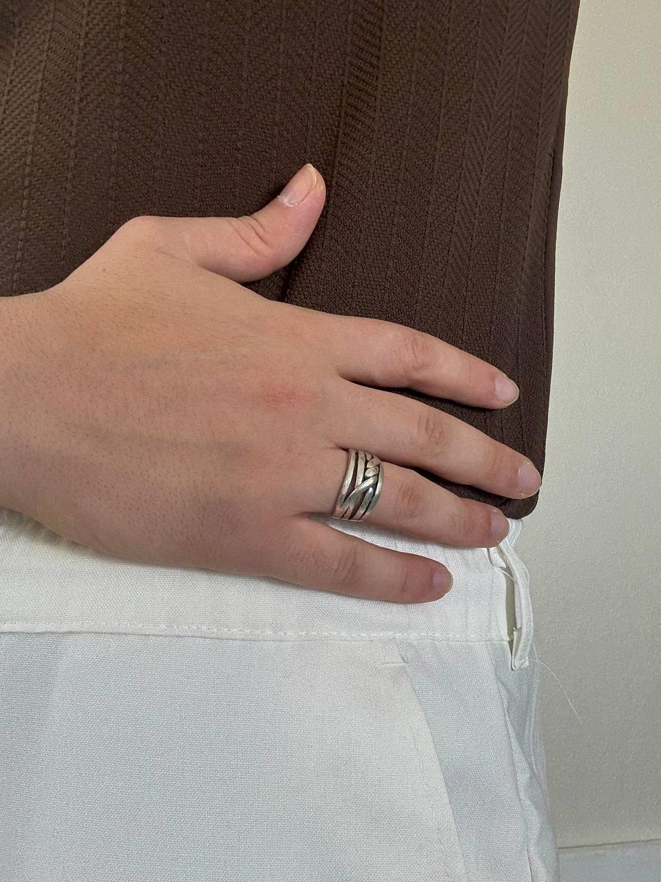Thick Spiral Ring