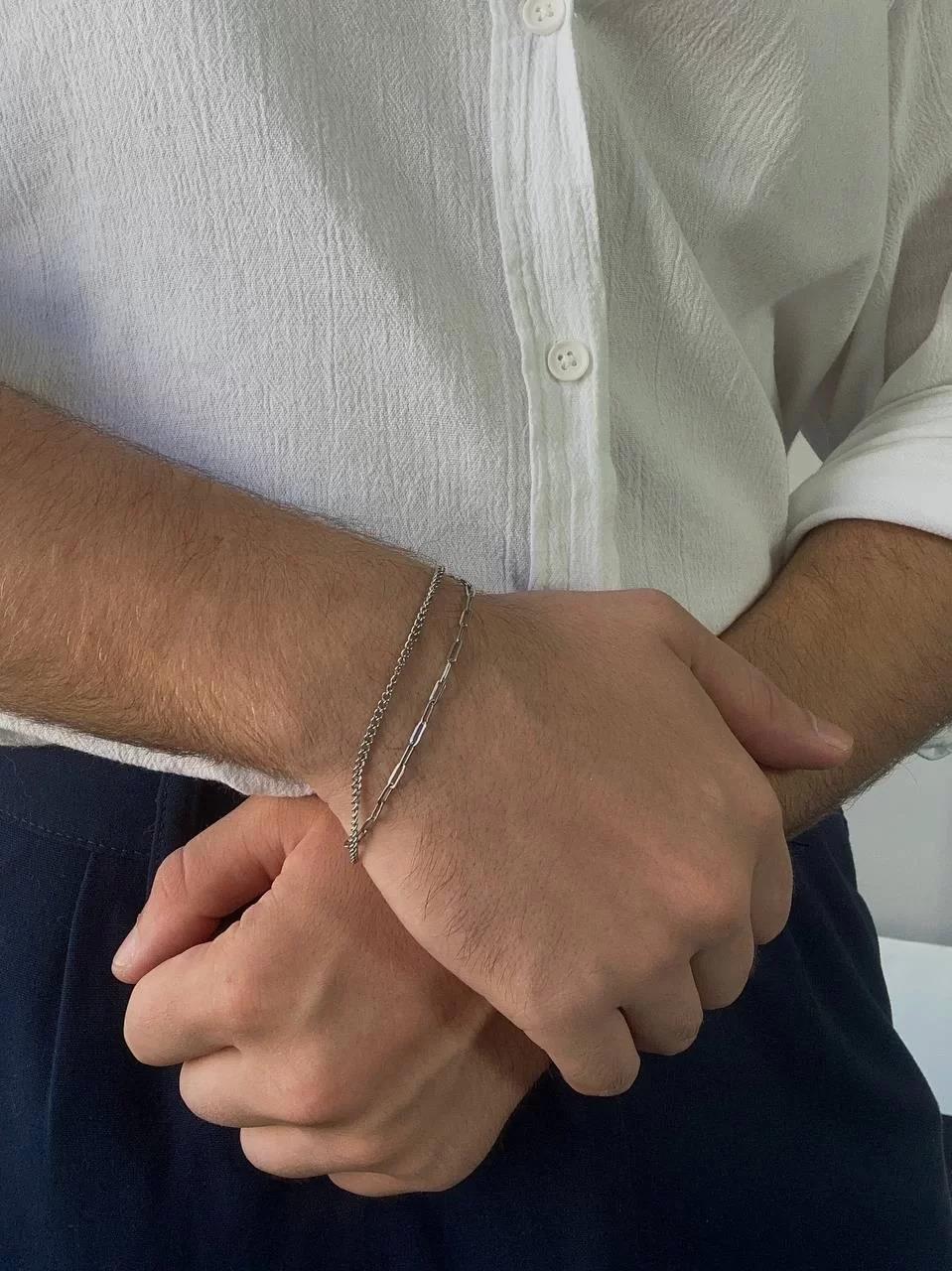 Thin And Long Chain Bracelet