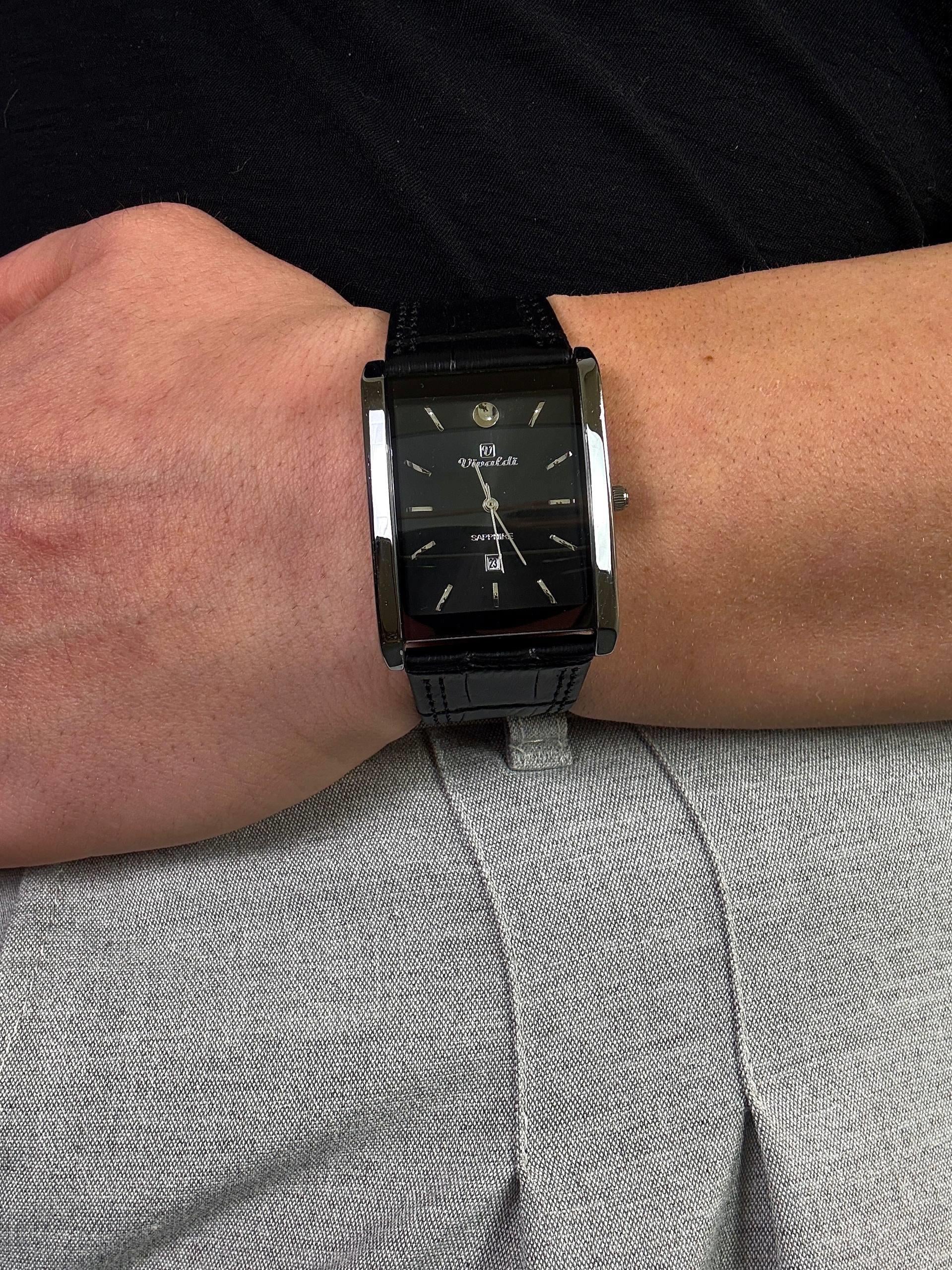 Vivaldi Ashen Leather Cord Vintage Wristhwatch