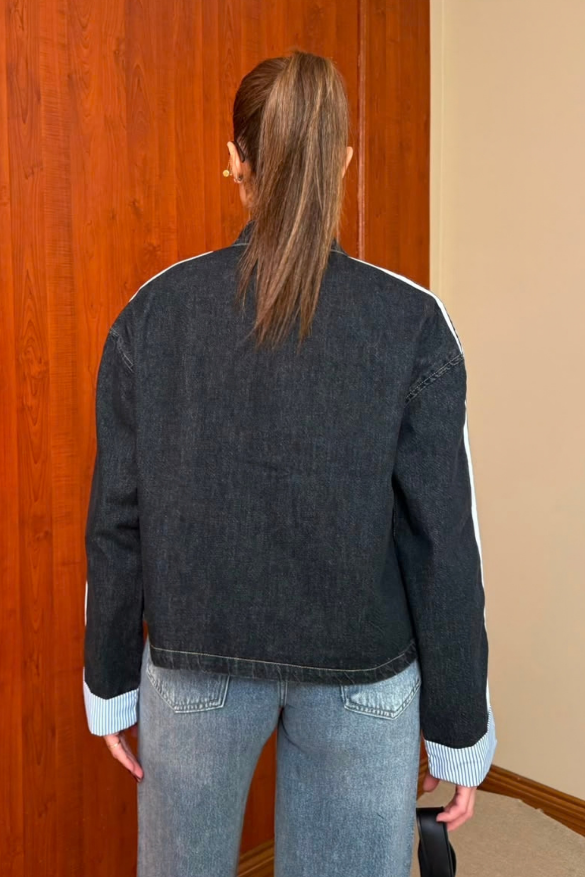 ADS Denim Ceket - SİYAH