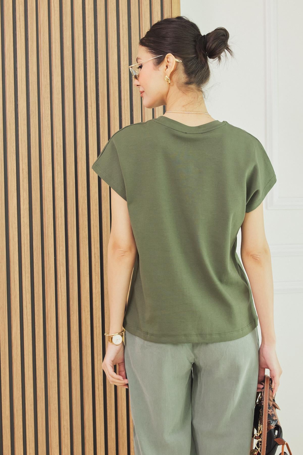 Basic T-Shirt - HAKİ