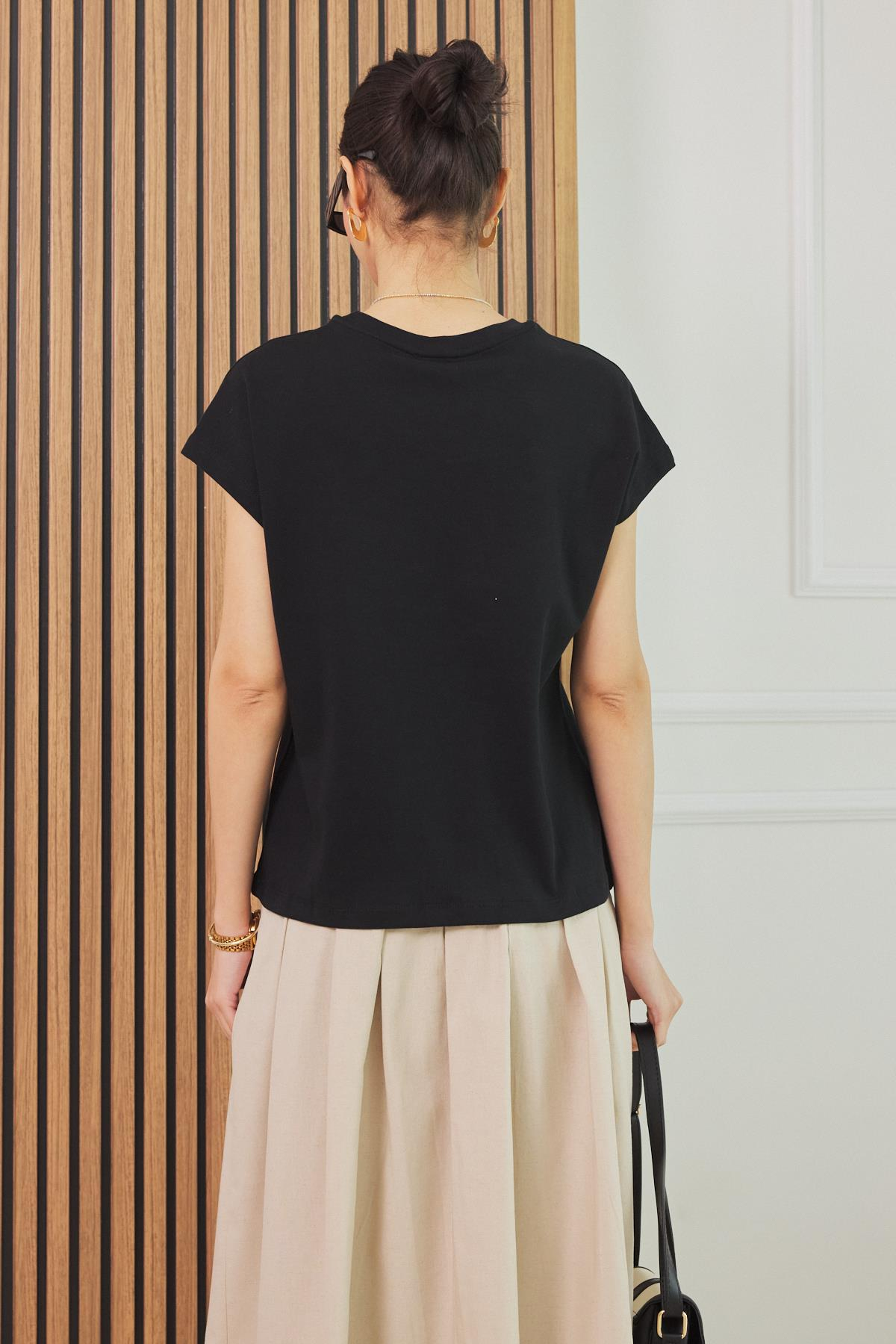 Basic T-Shirt - SİYAH