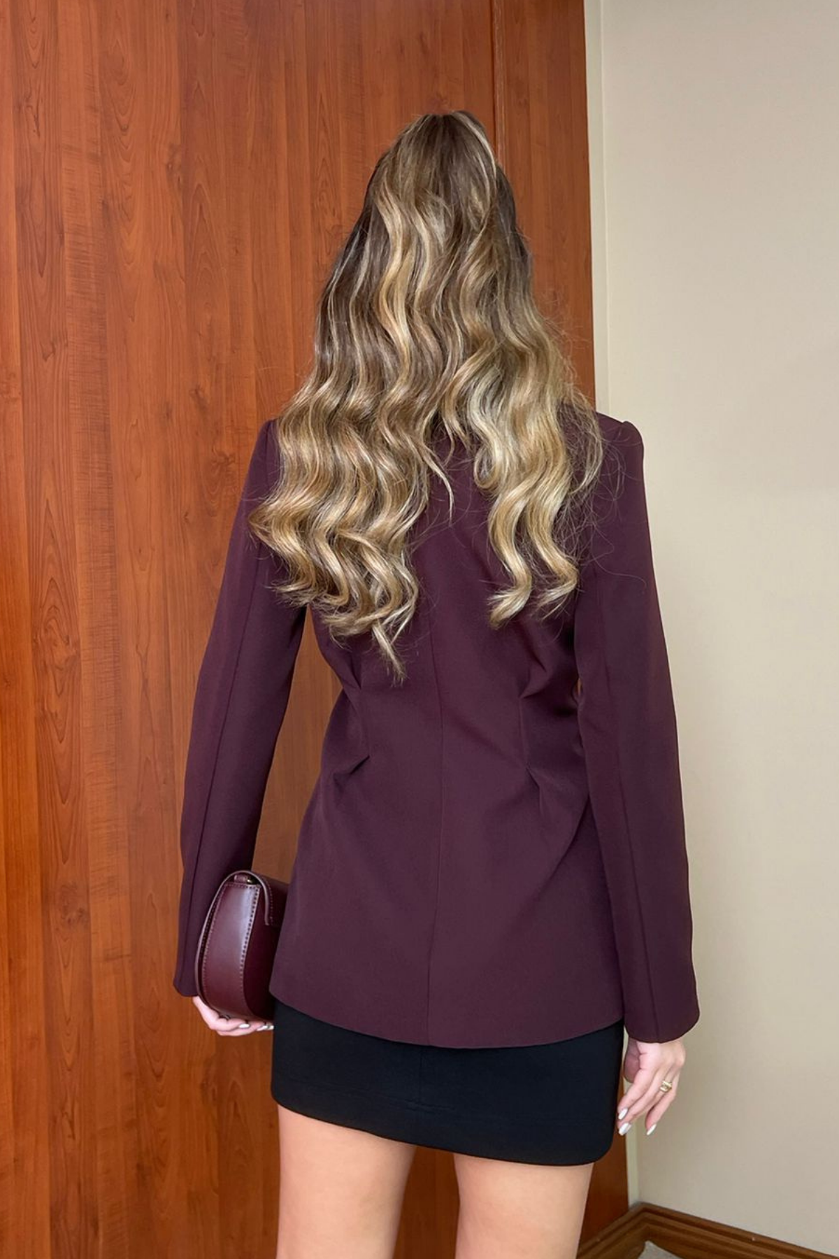 Drapeli Blazer Ceket - MÜRDÜM