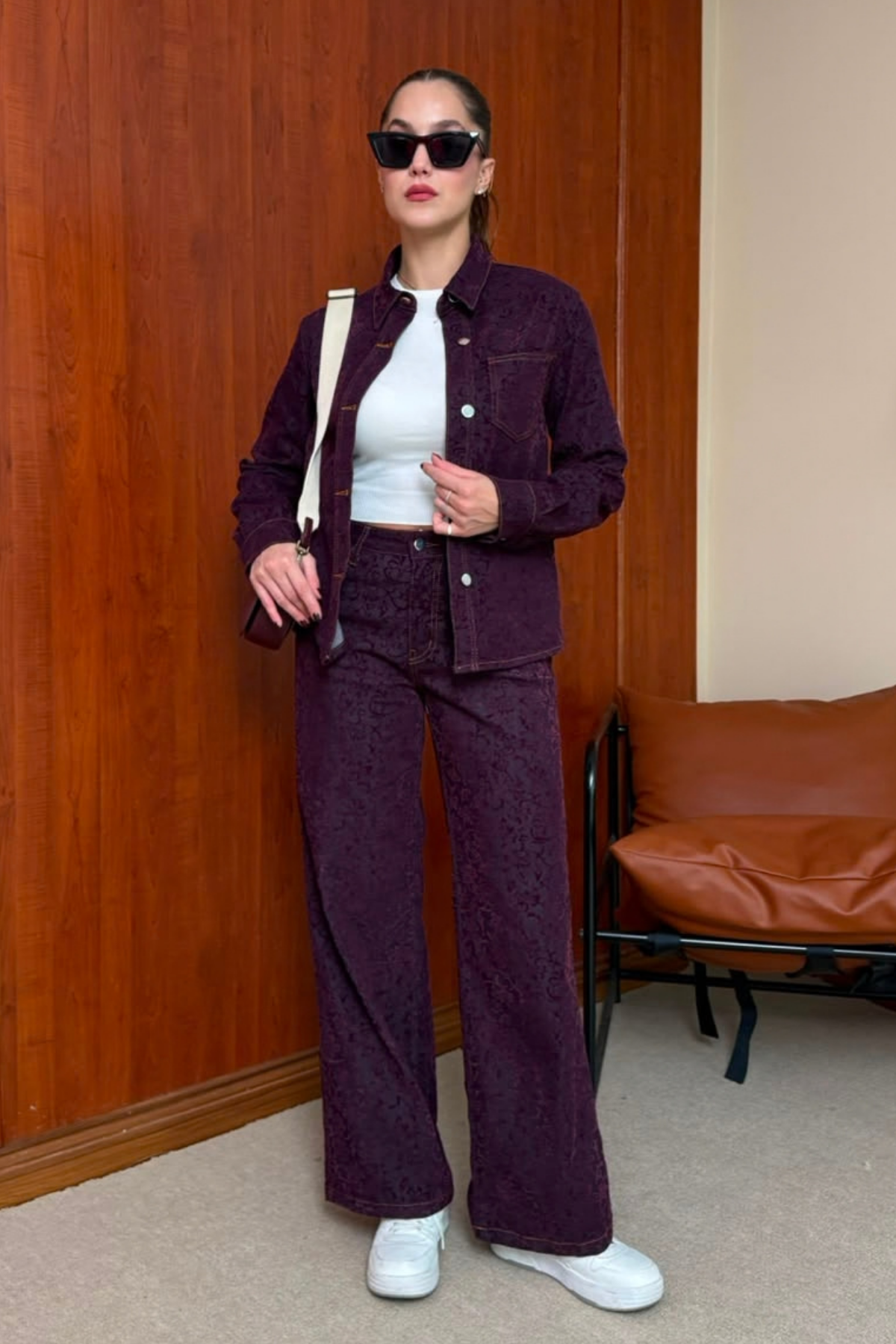 İPKYL Denim Takım - BORDO