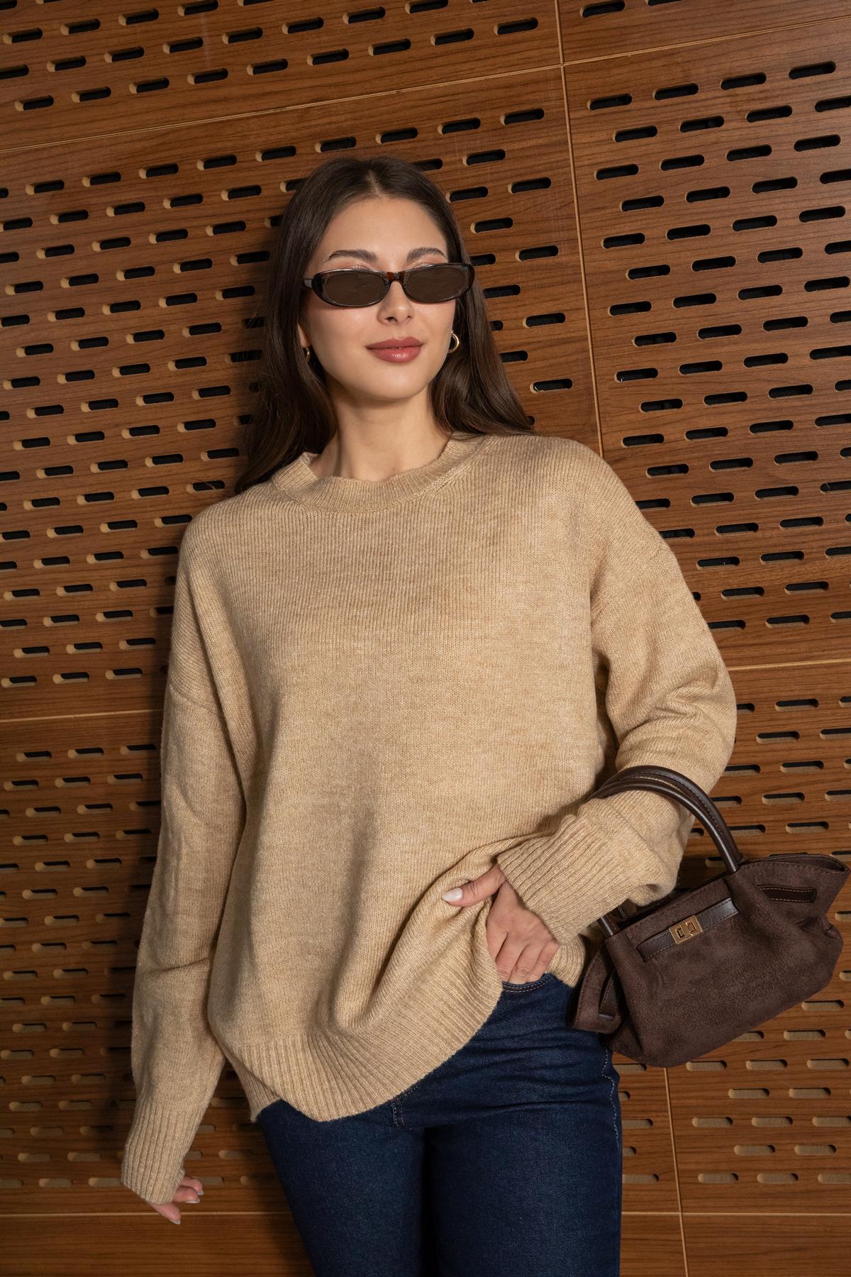 Oversize Kazak - CAMEL