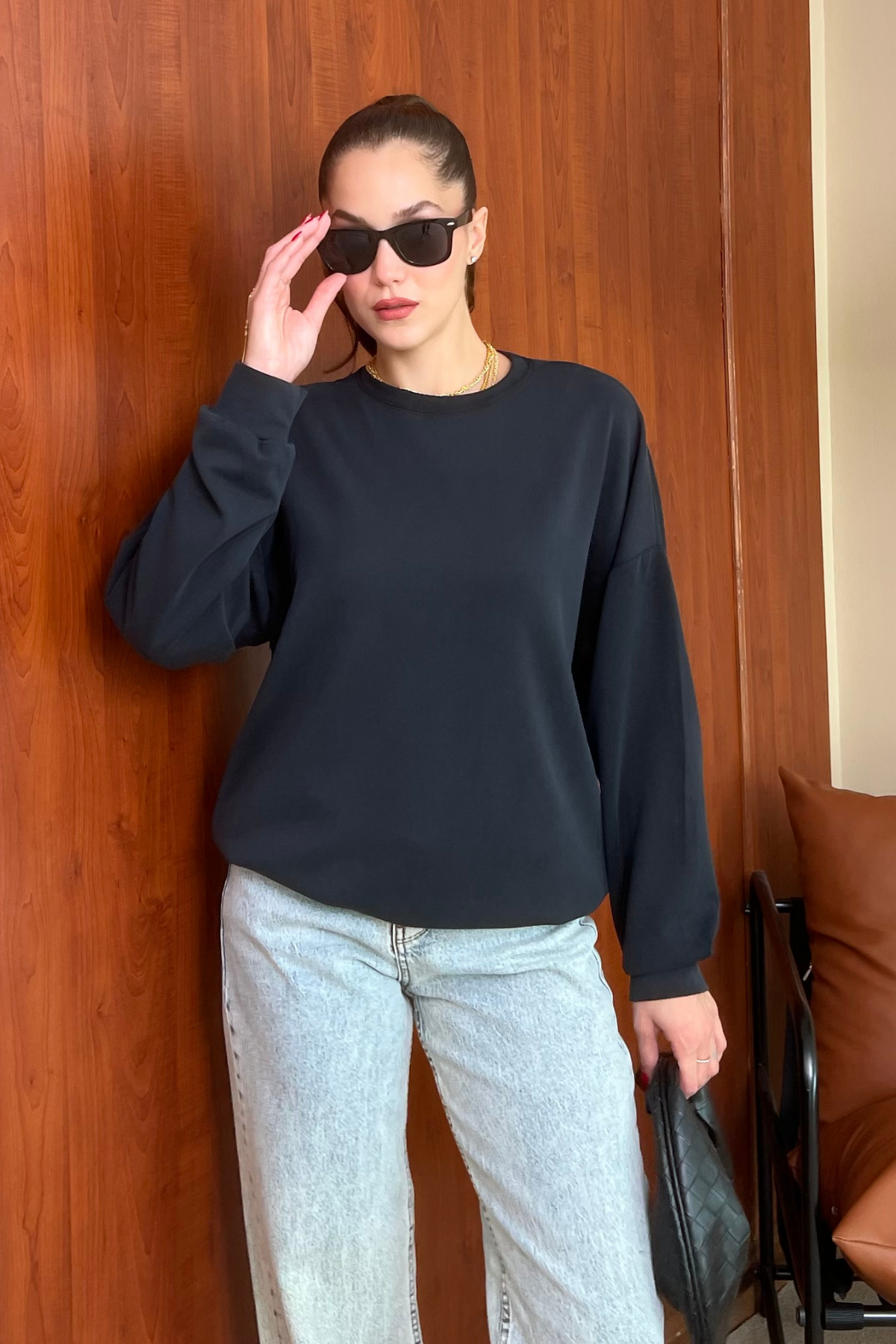 Oys Sweat - SİYAH